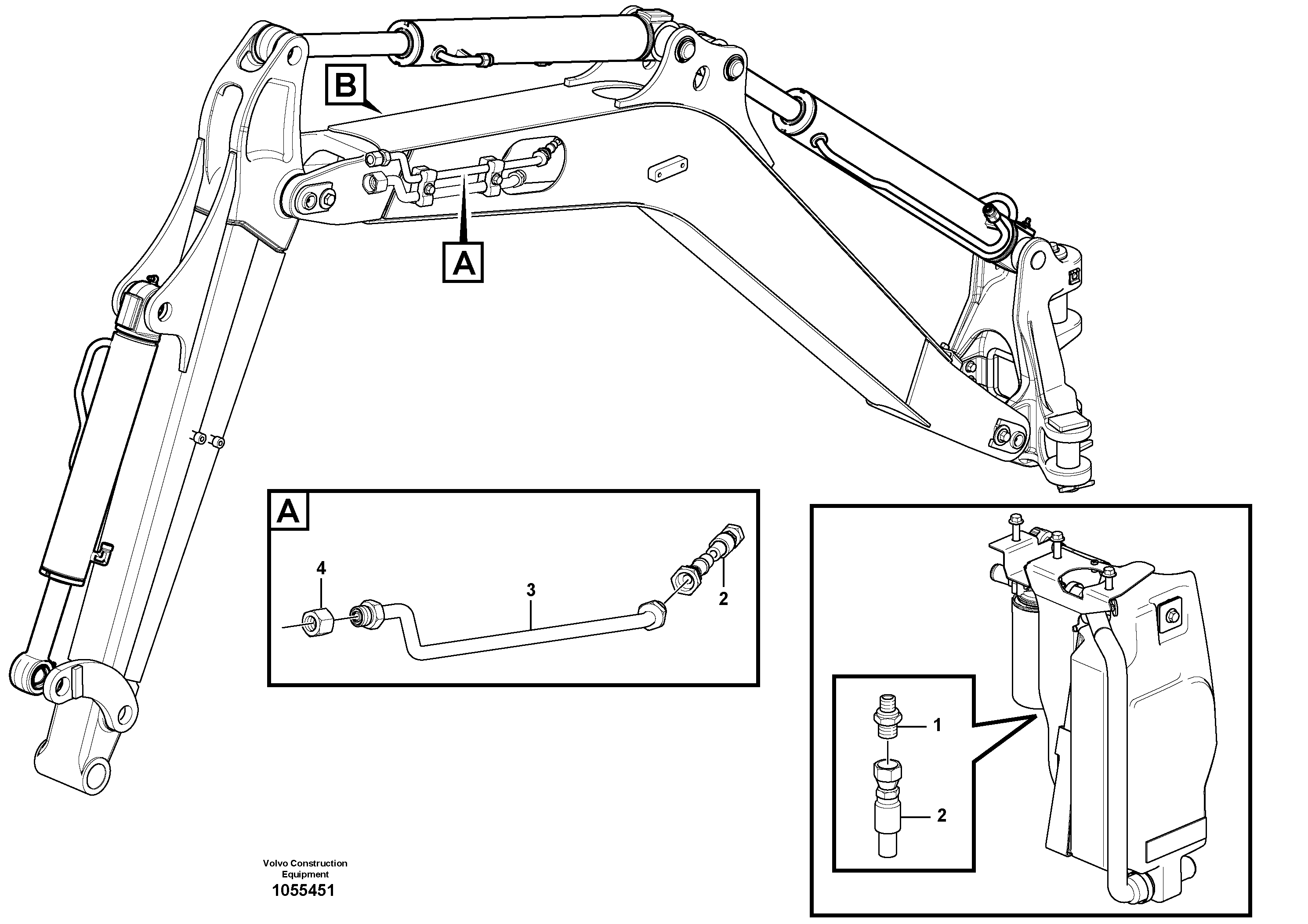 Fuel miser valve VOE15621696 VOLVO