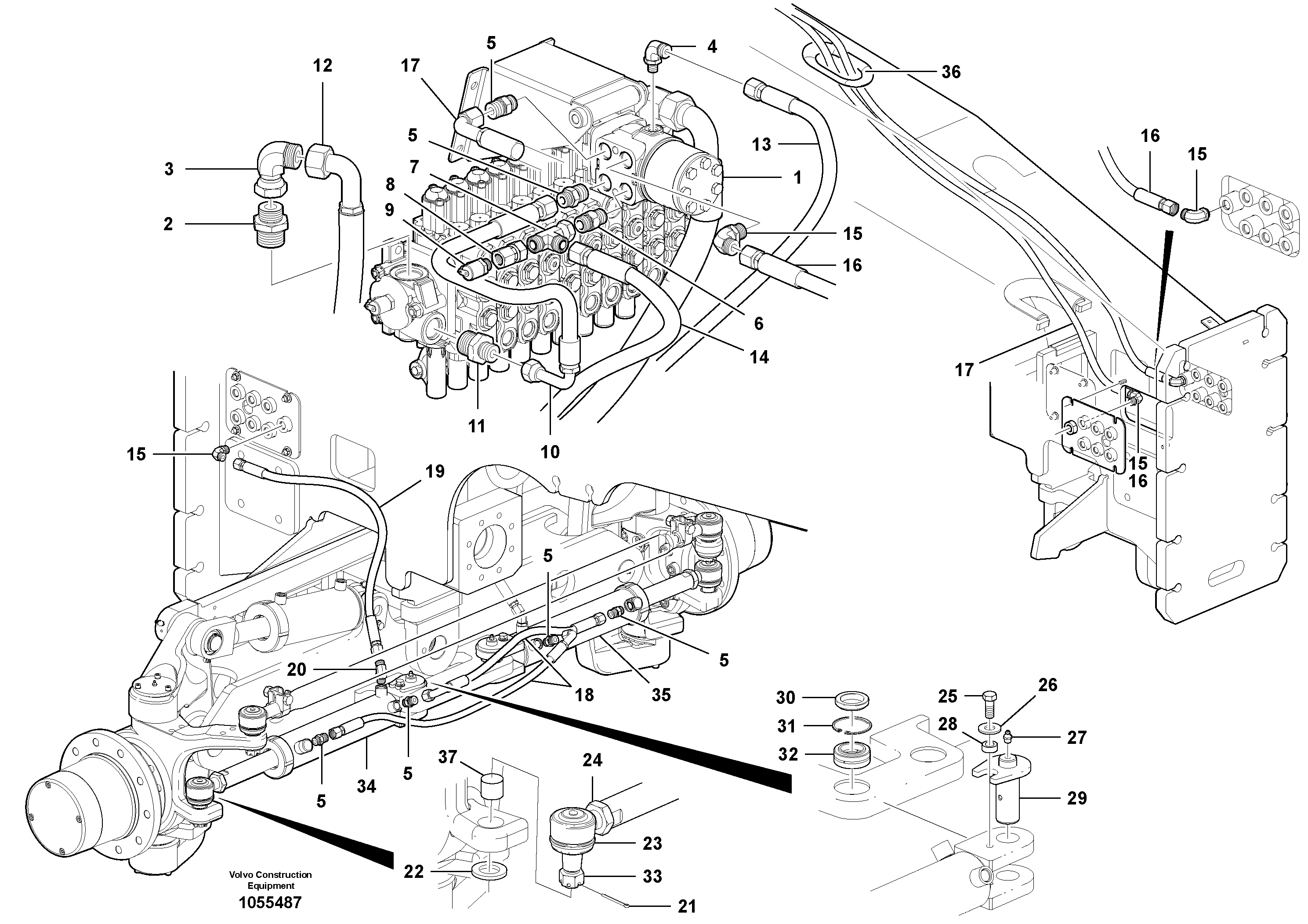 Fuel miser valve VOE15409579 VOLVO