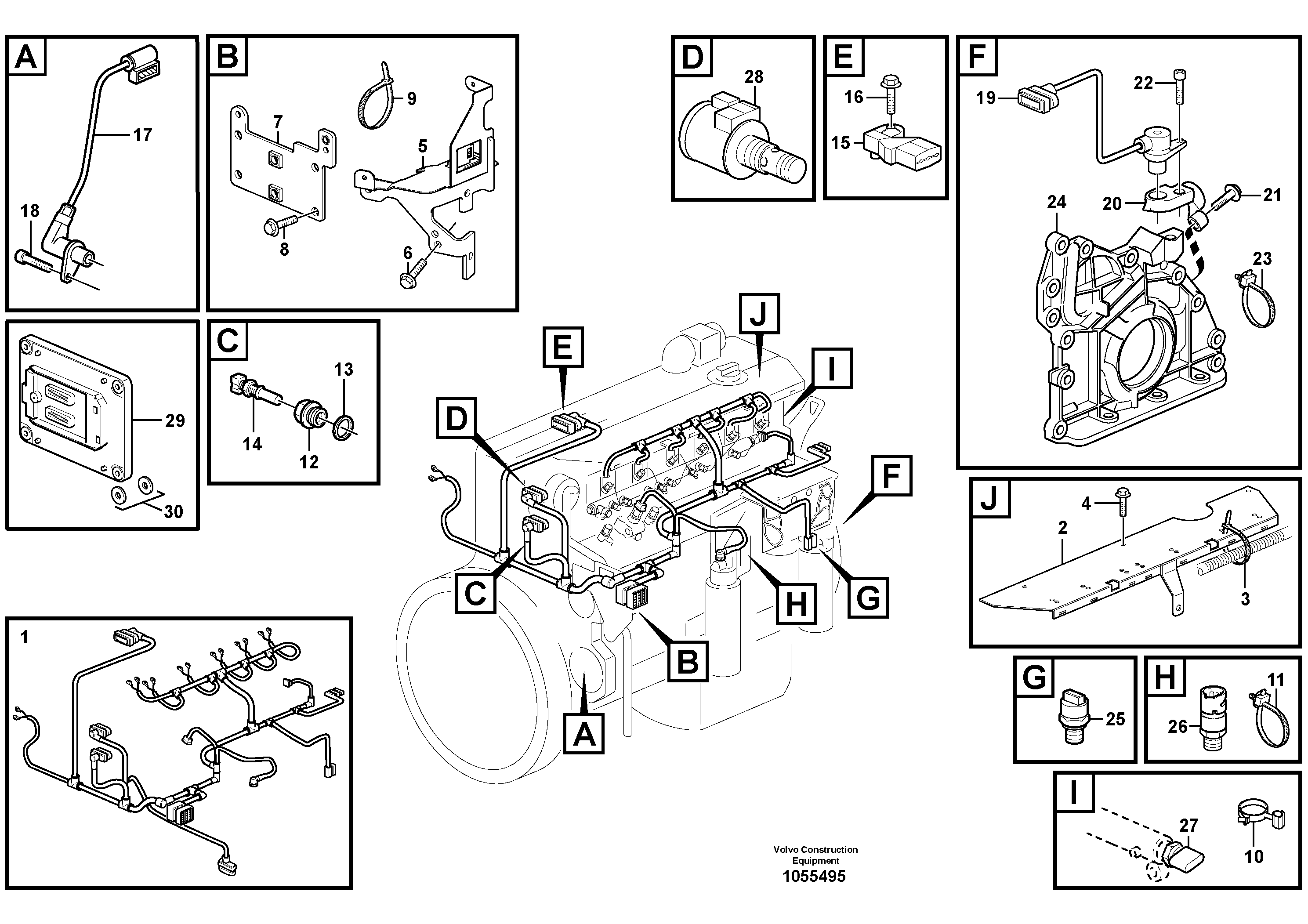 Support Leg VOE21319683 VOLVO