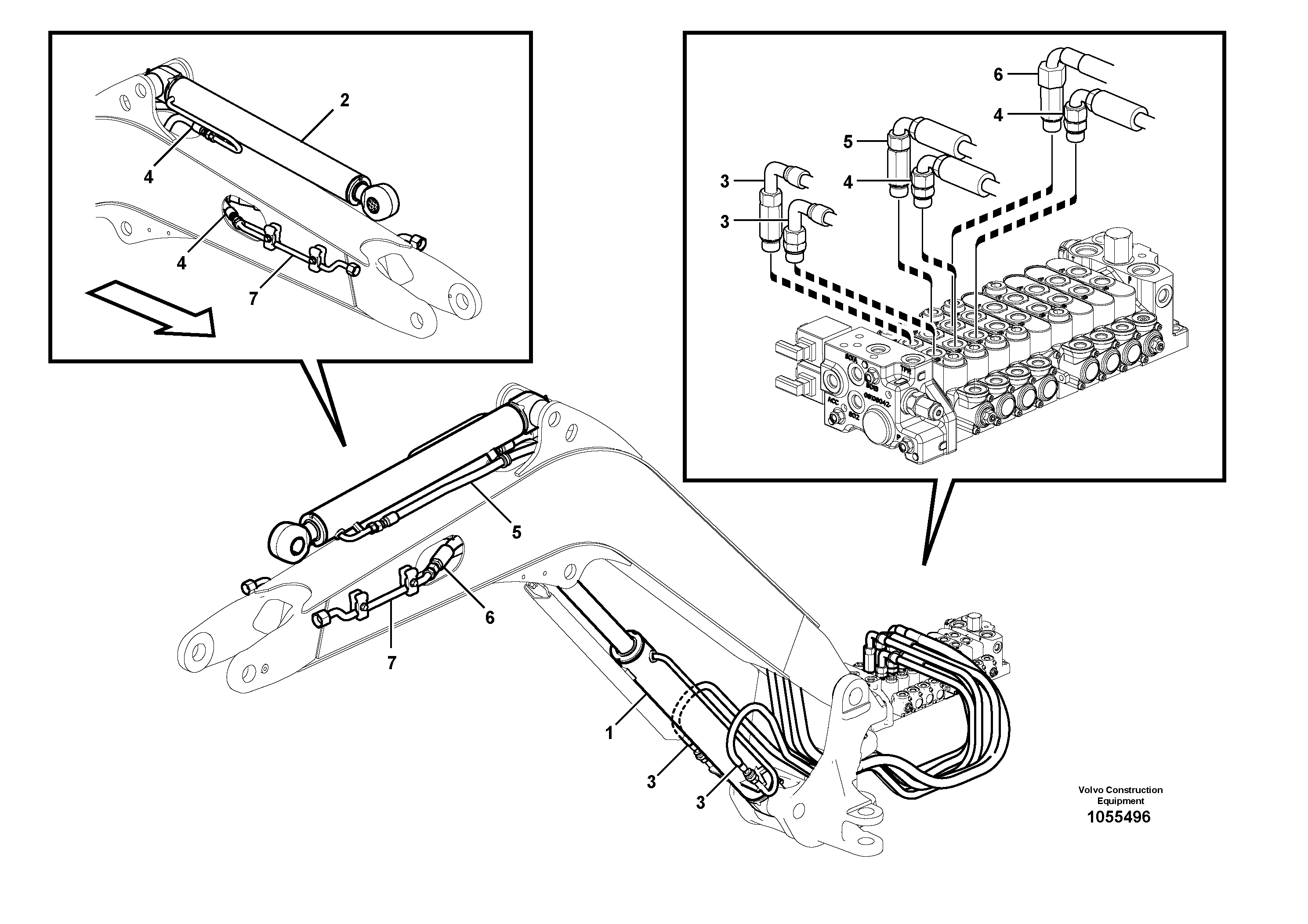Timing gear casing VOE15137641 VOLVO