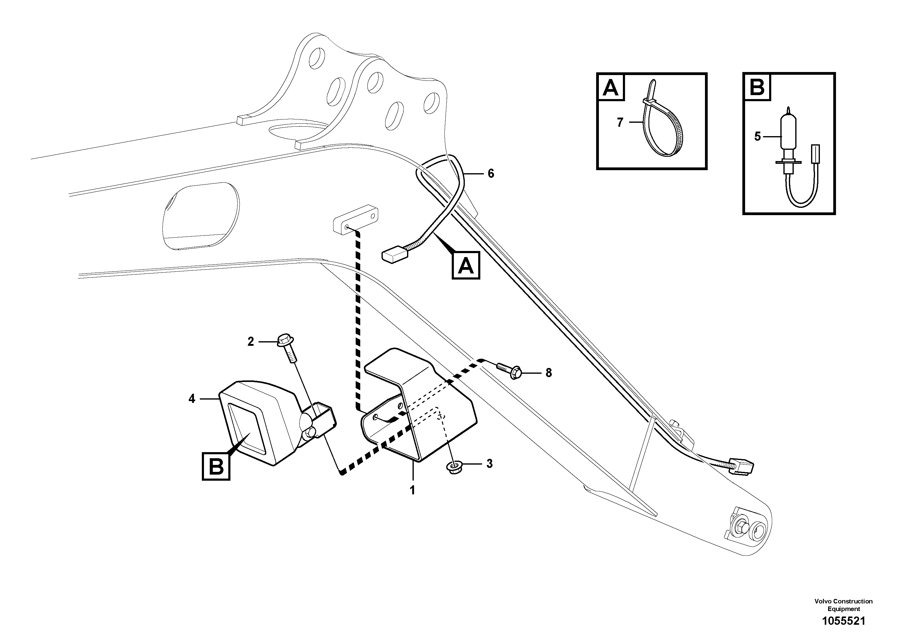 Support Leg VOE15638861 VOLVO
