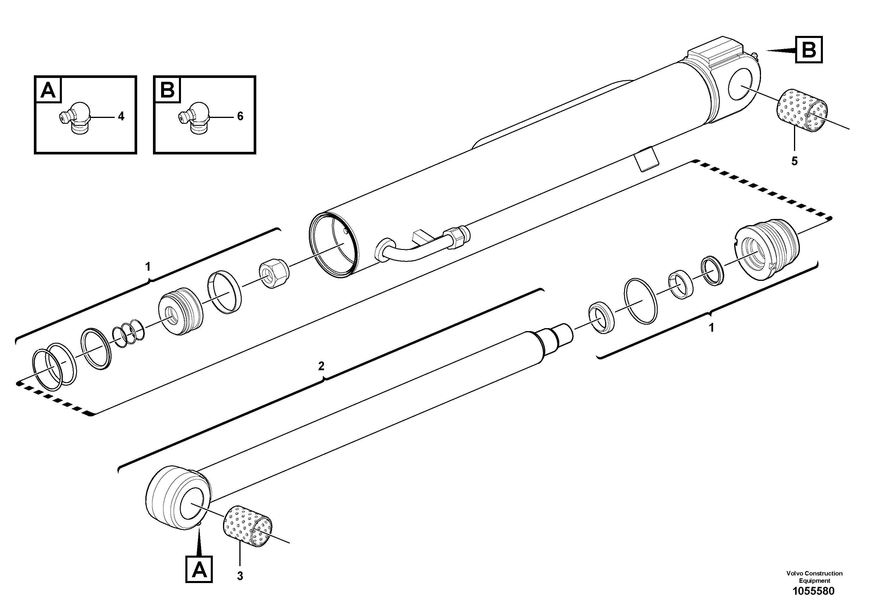 Oil Tap VOE15618669 VOLVO
