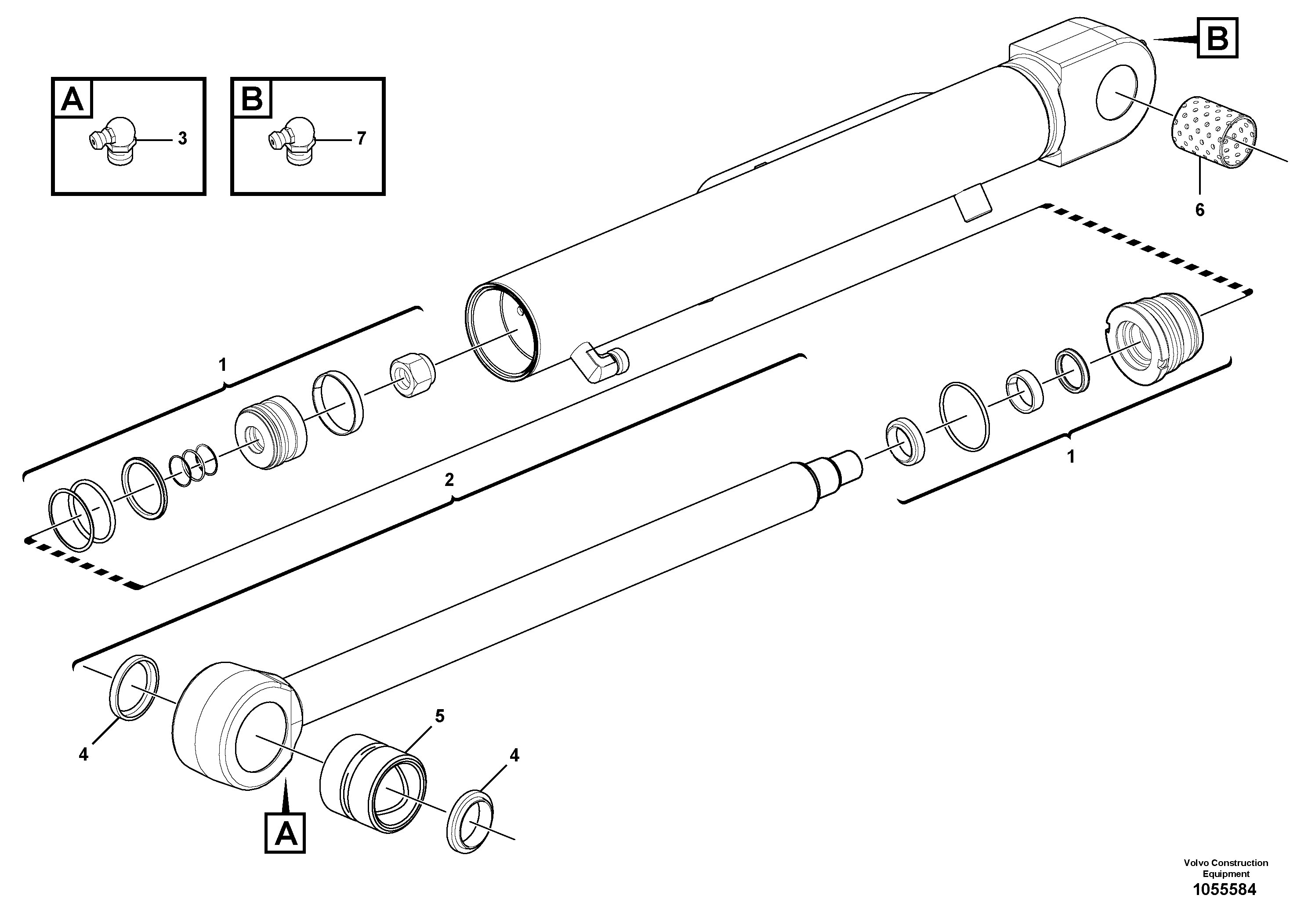 Oil Tap VOE15618724 VOLVO