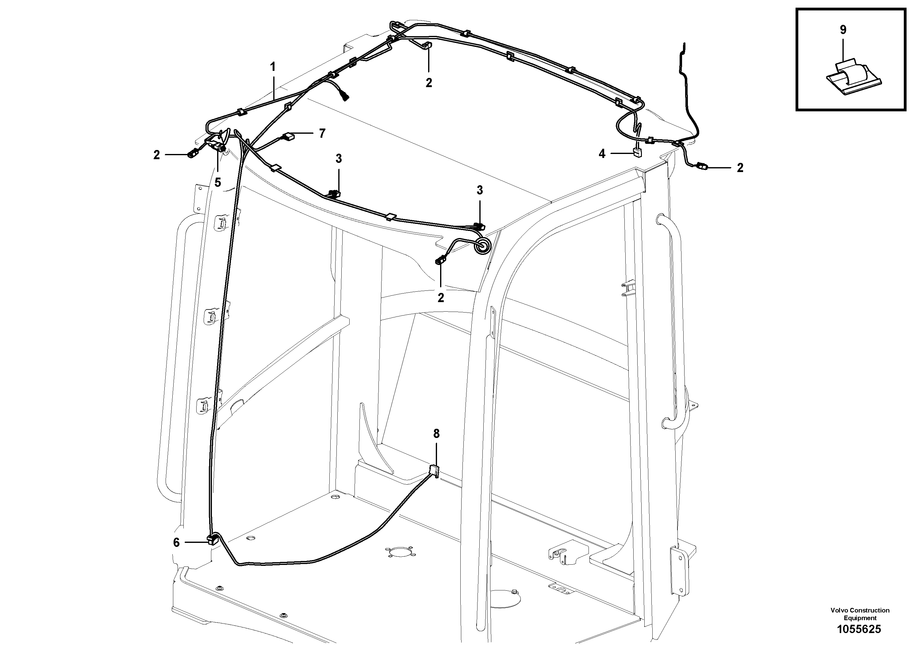 Support Leg VOE15219647 VOLVO