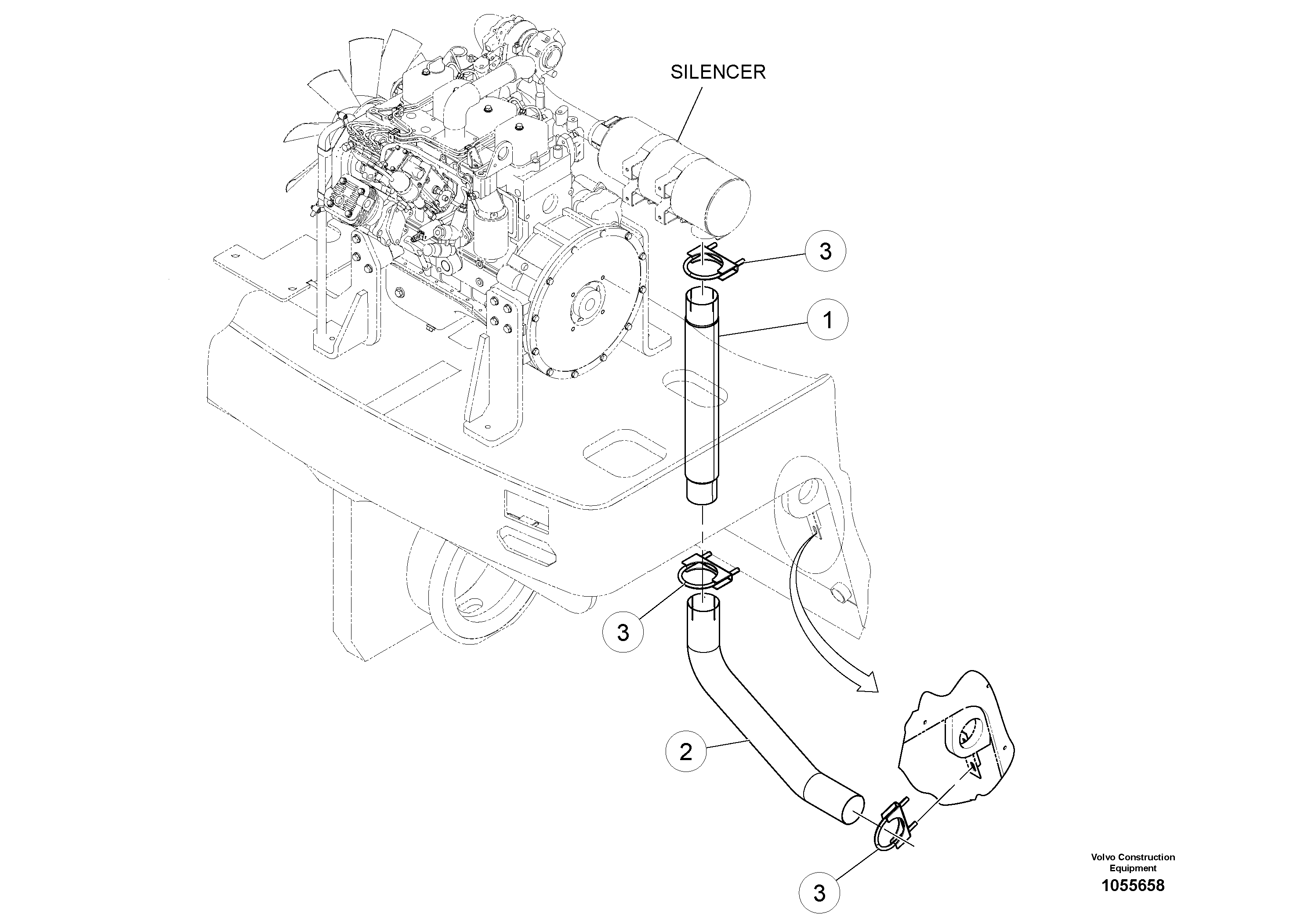 Baffle RM70924238 VOLVO