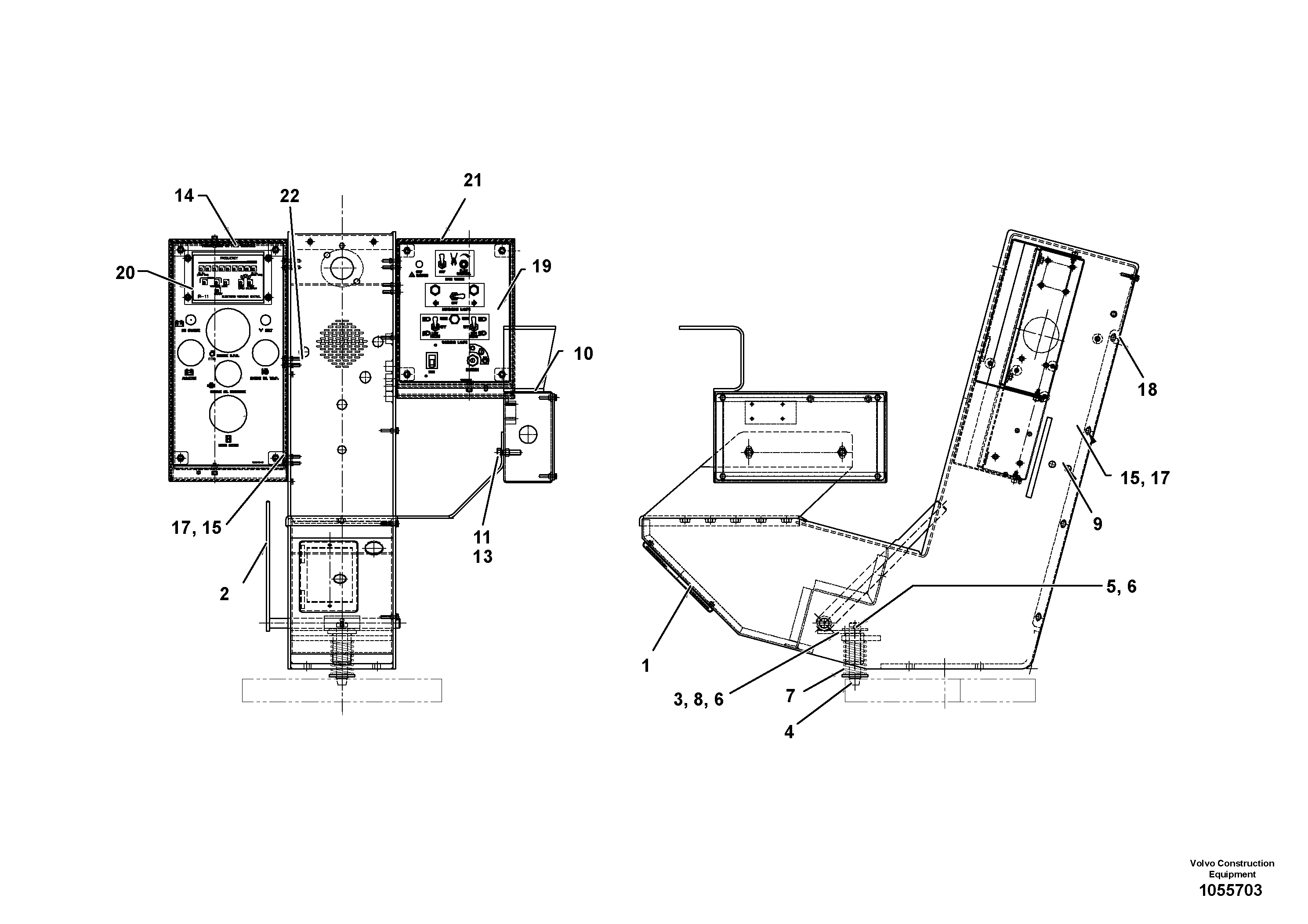 Rec.housing RM70605258 VOLVO