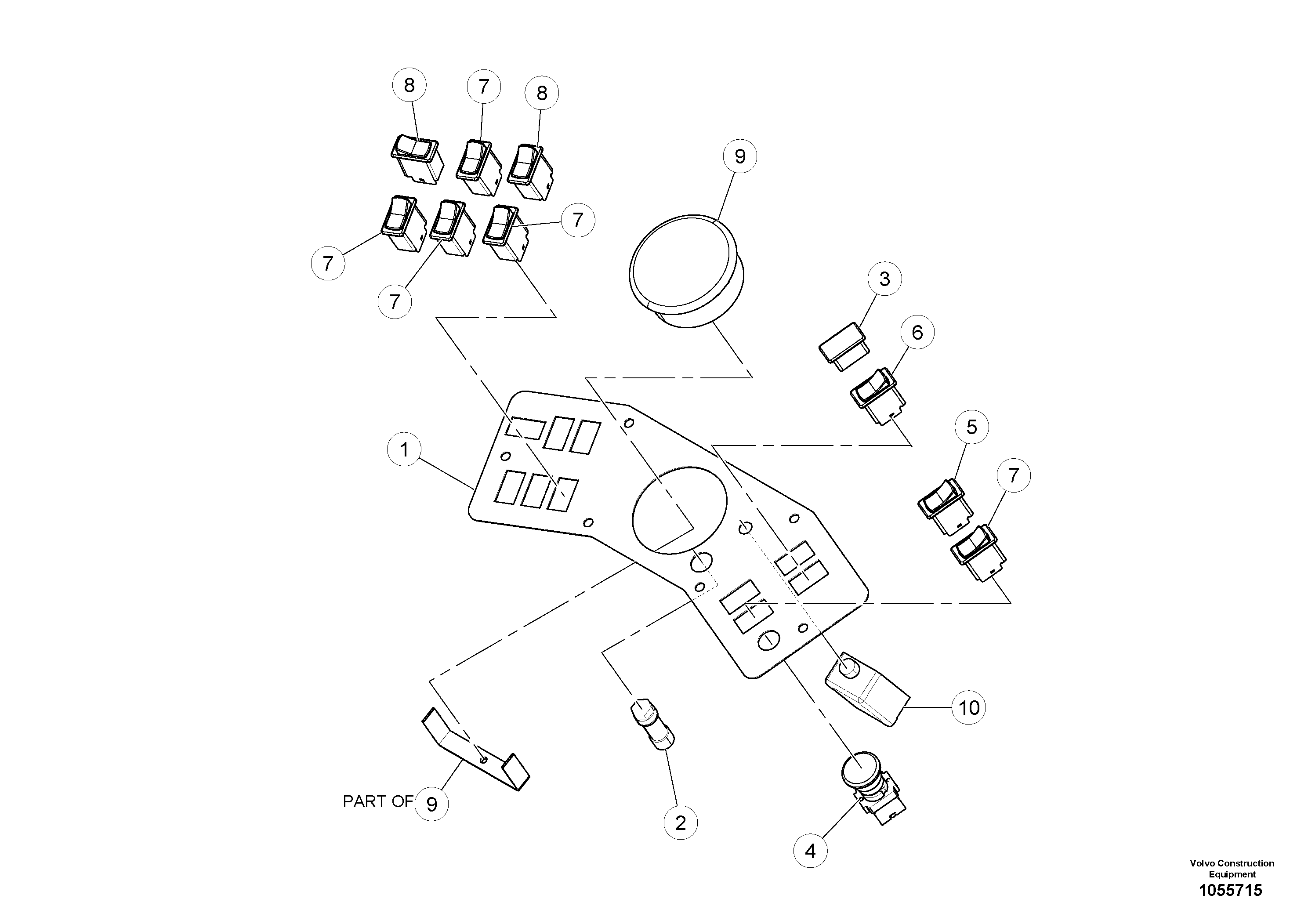Extension Cord RM70930078 VOLVO