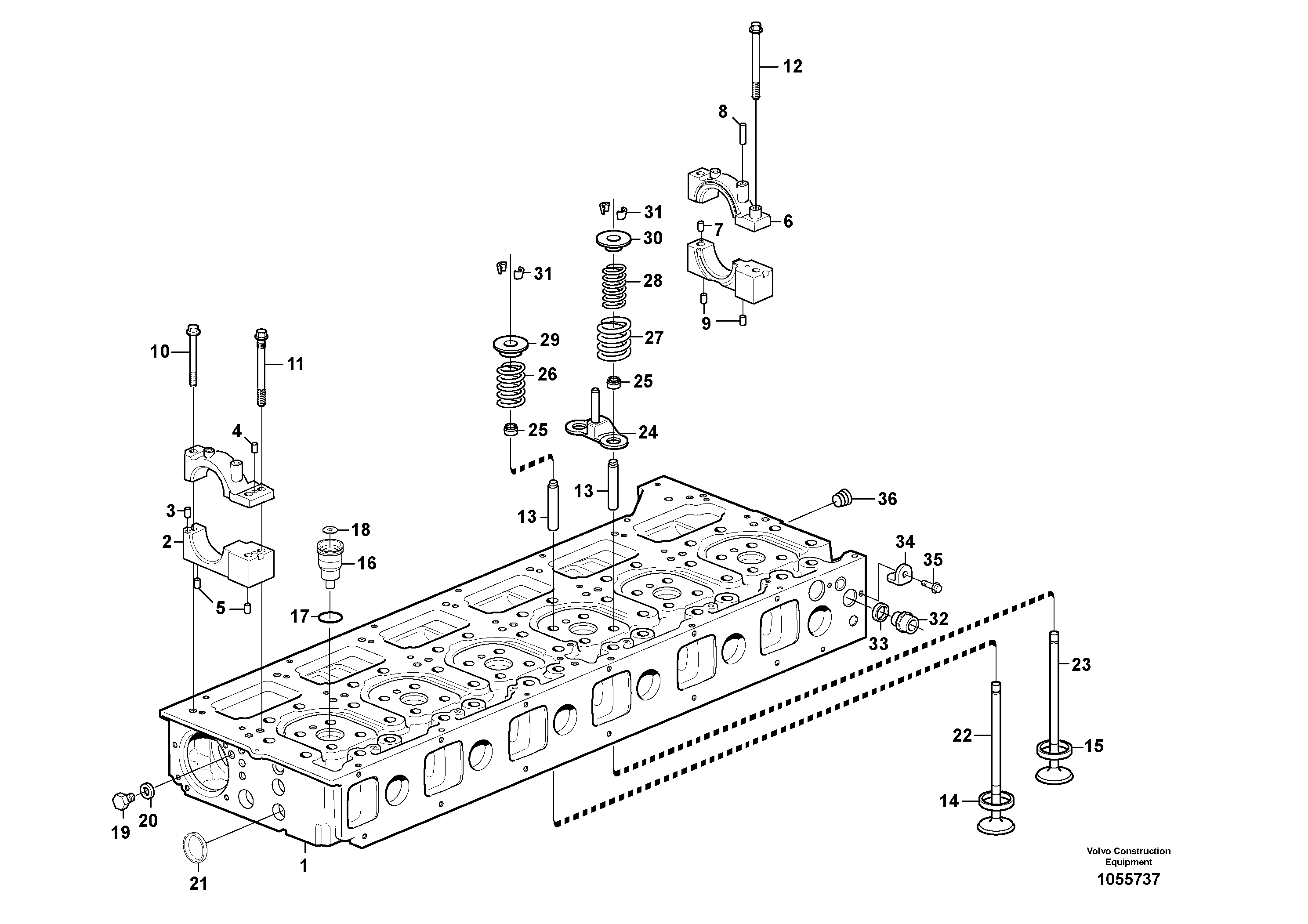 Cprsr Bracket VOE21461673 VOLVO