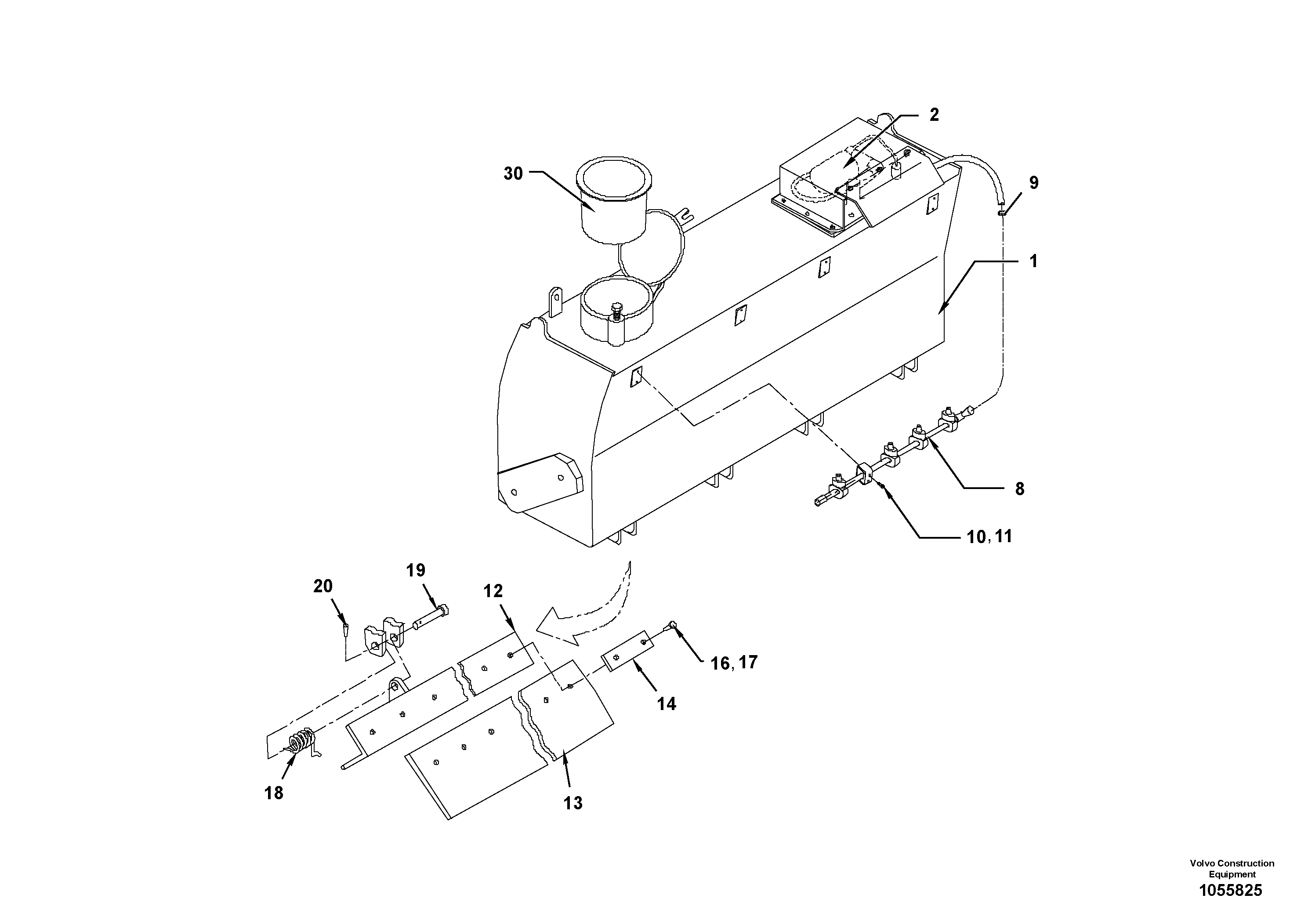 Plate - Weld work RM70826276 VOLVO