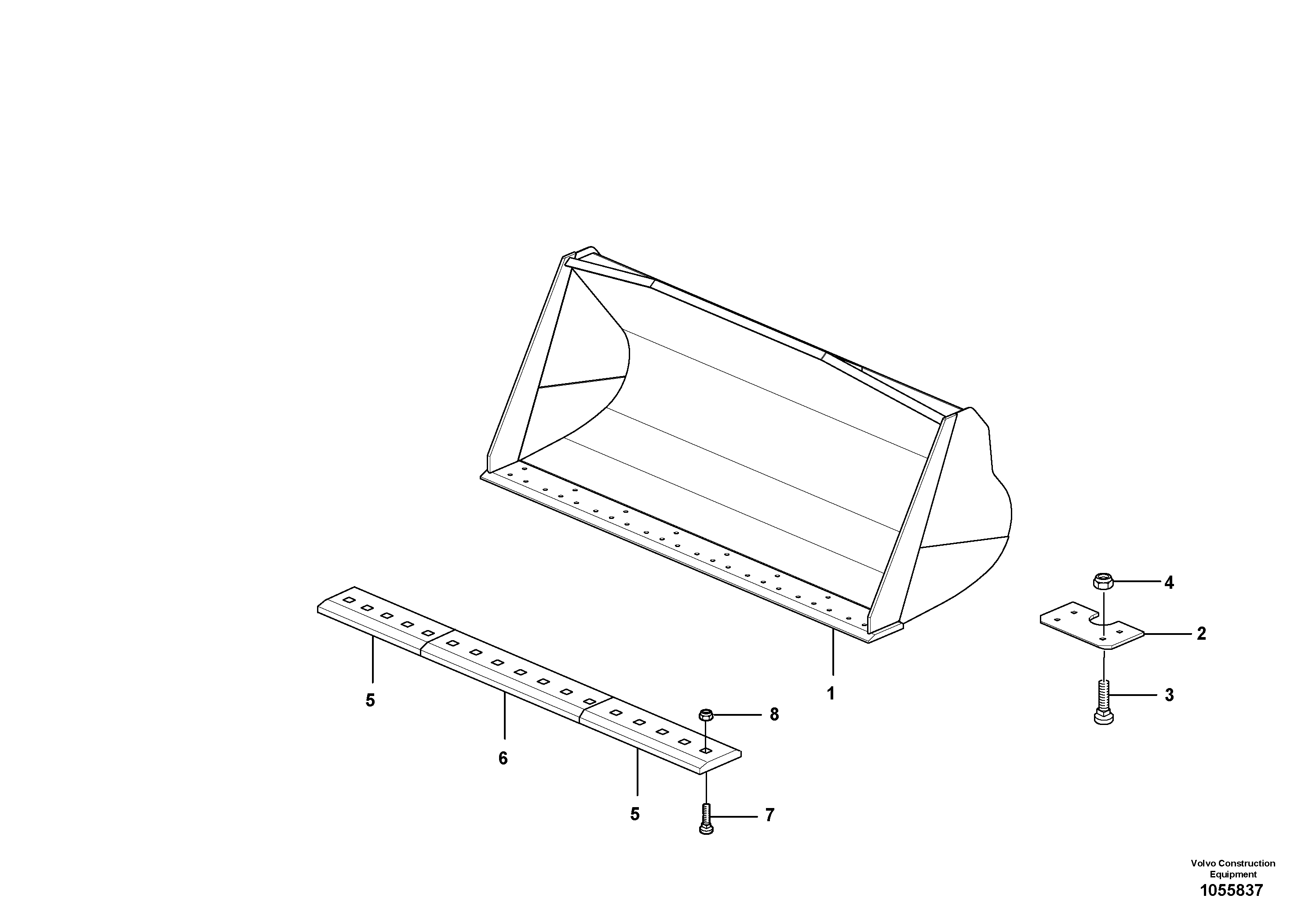 Cutting edge VOE11156764 VOLVO