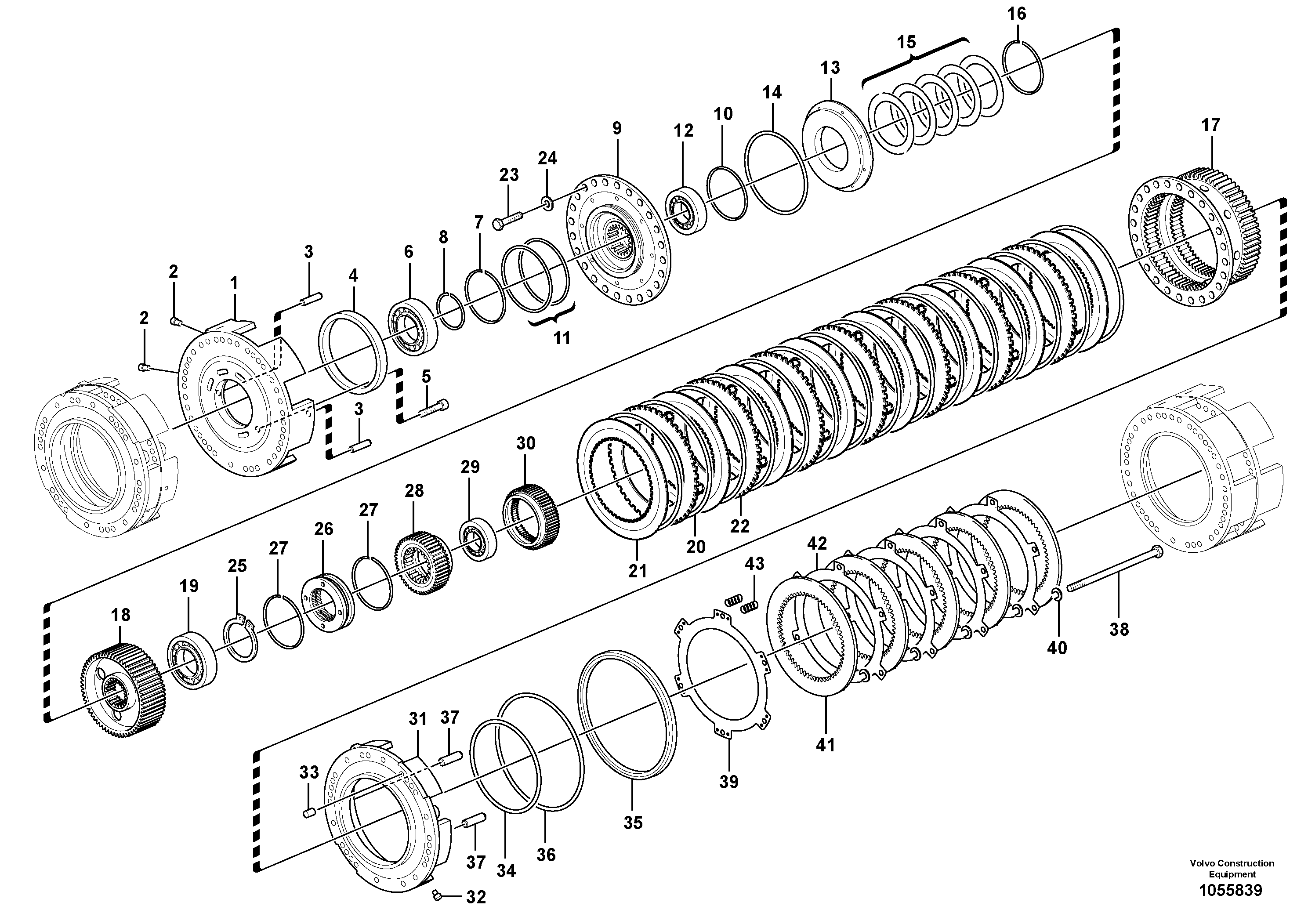 Stairs VOE15174337 VOLVO