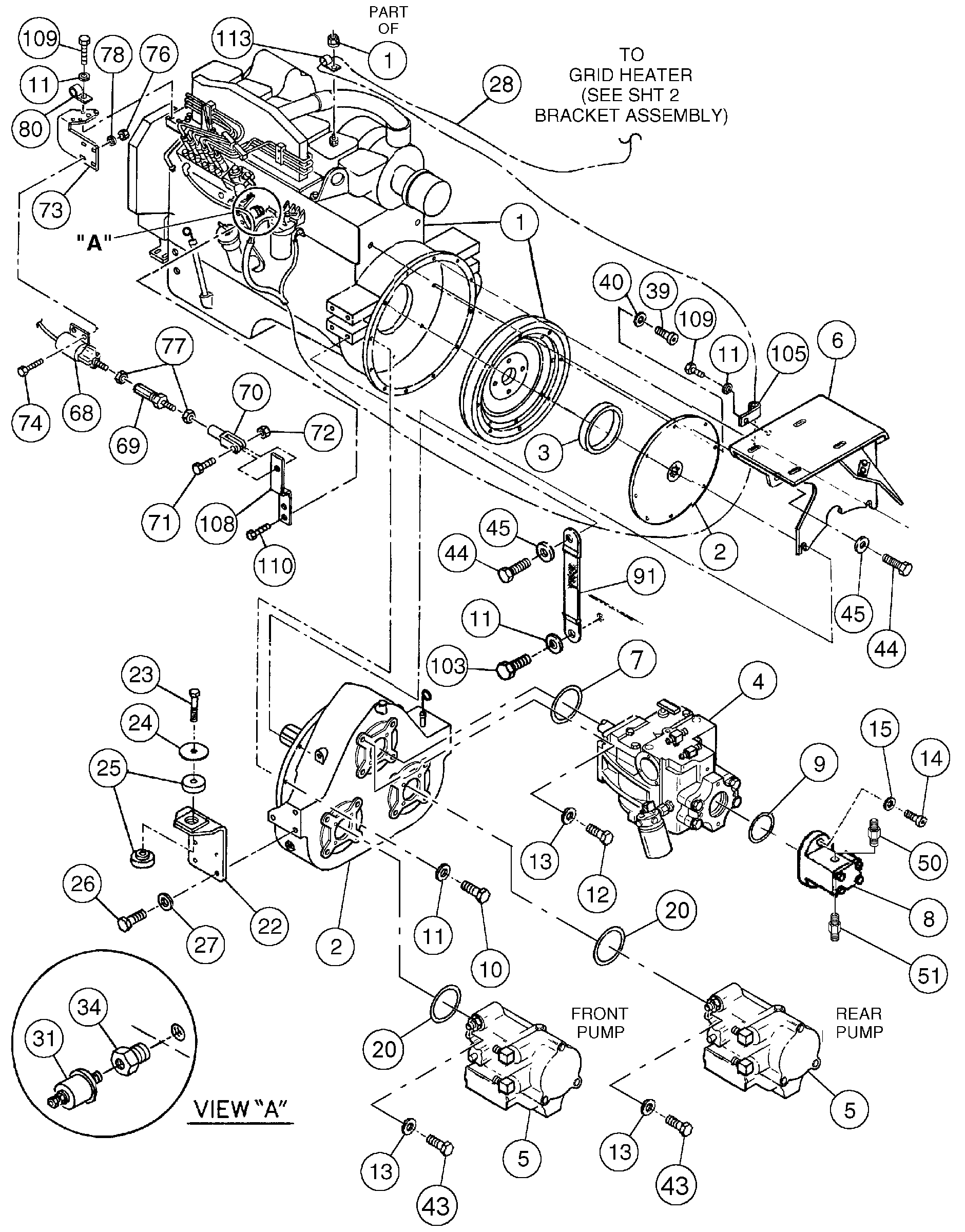 Tube assembly Lh RM58765496 VOLVO