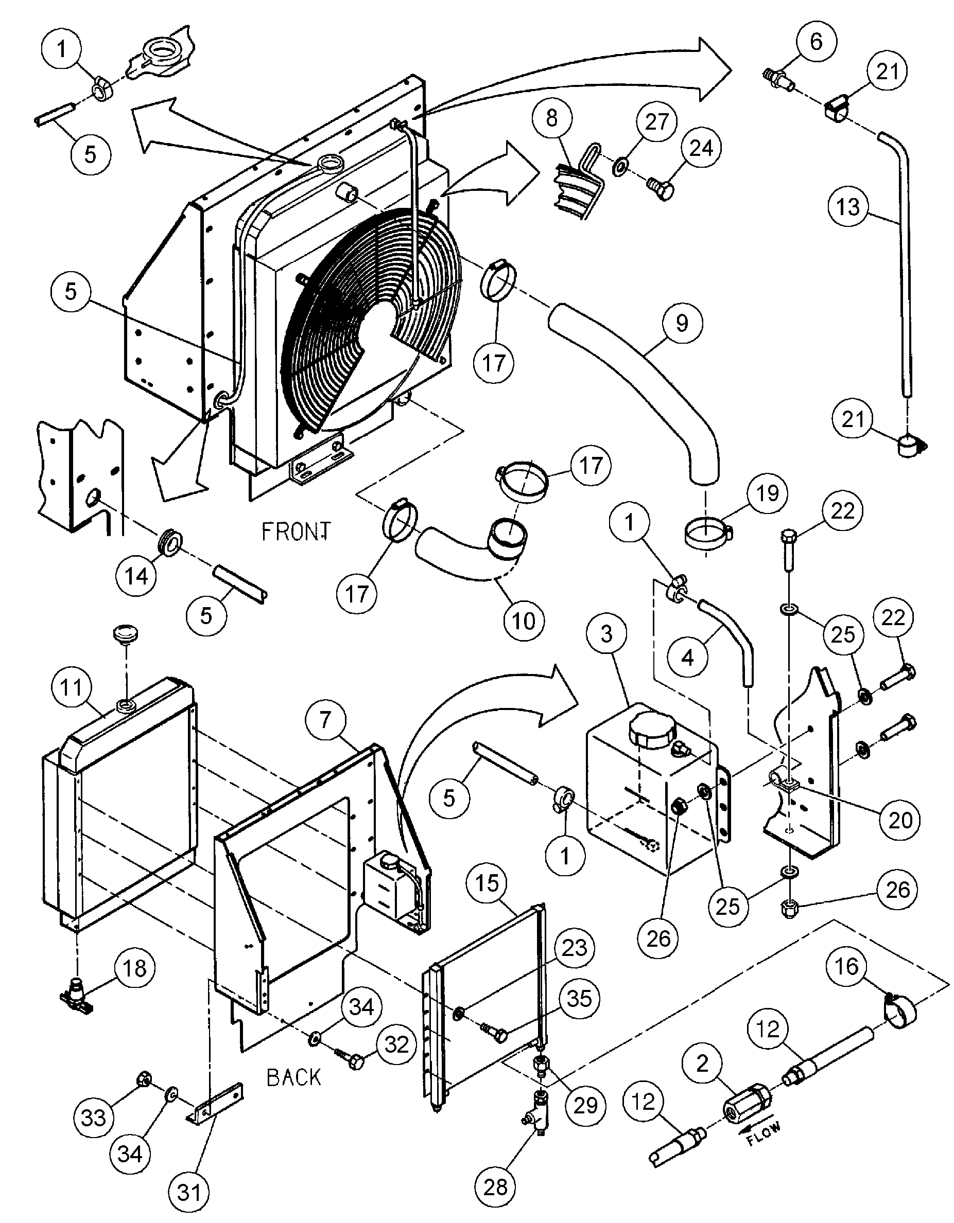 Boom Cylinder RM59704411 VOLVO