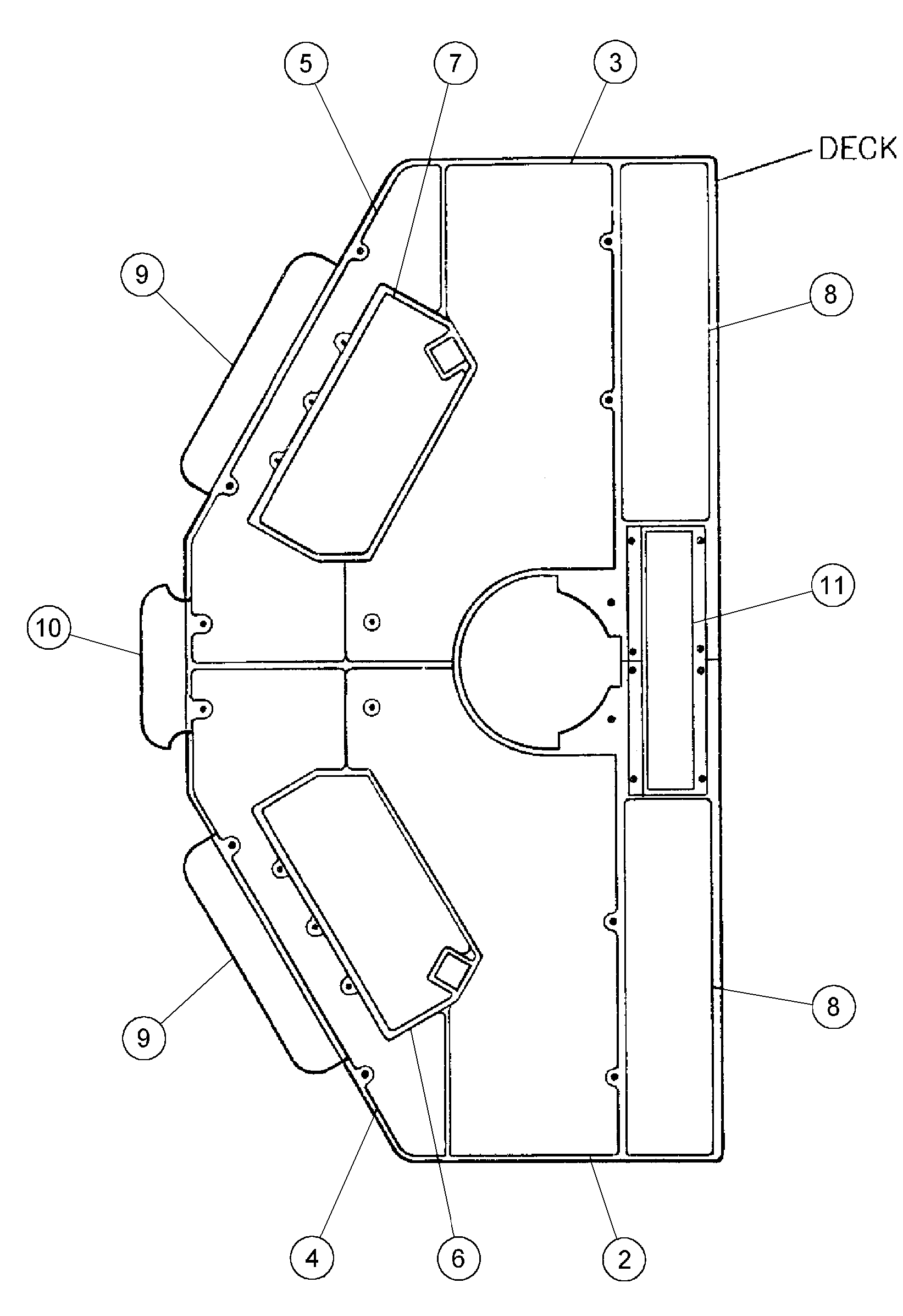 Rec.housing RM59015776 VOLVO