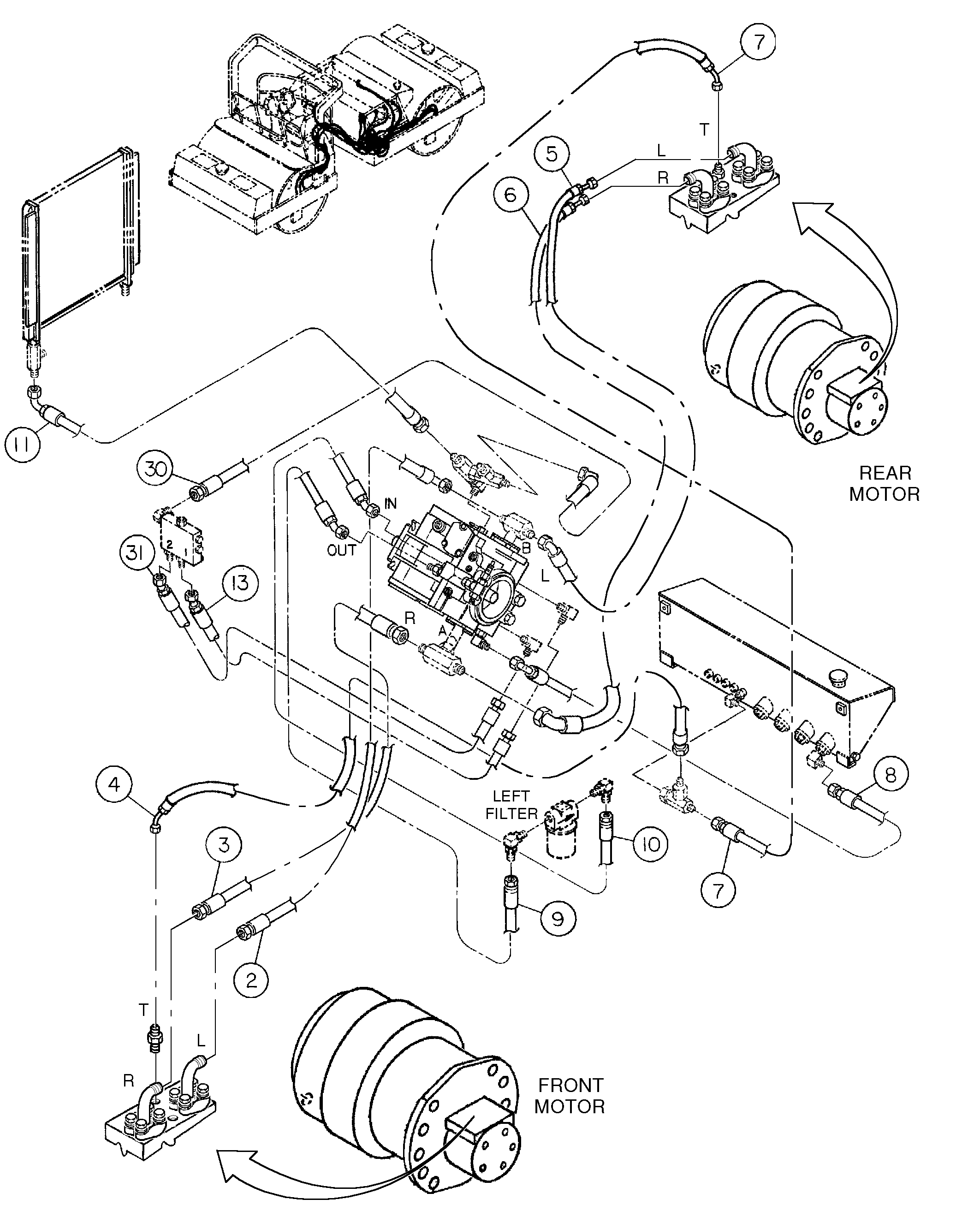 Timing gear casing RM54714423 VOLVO