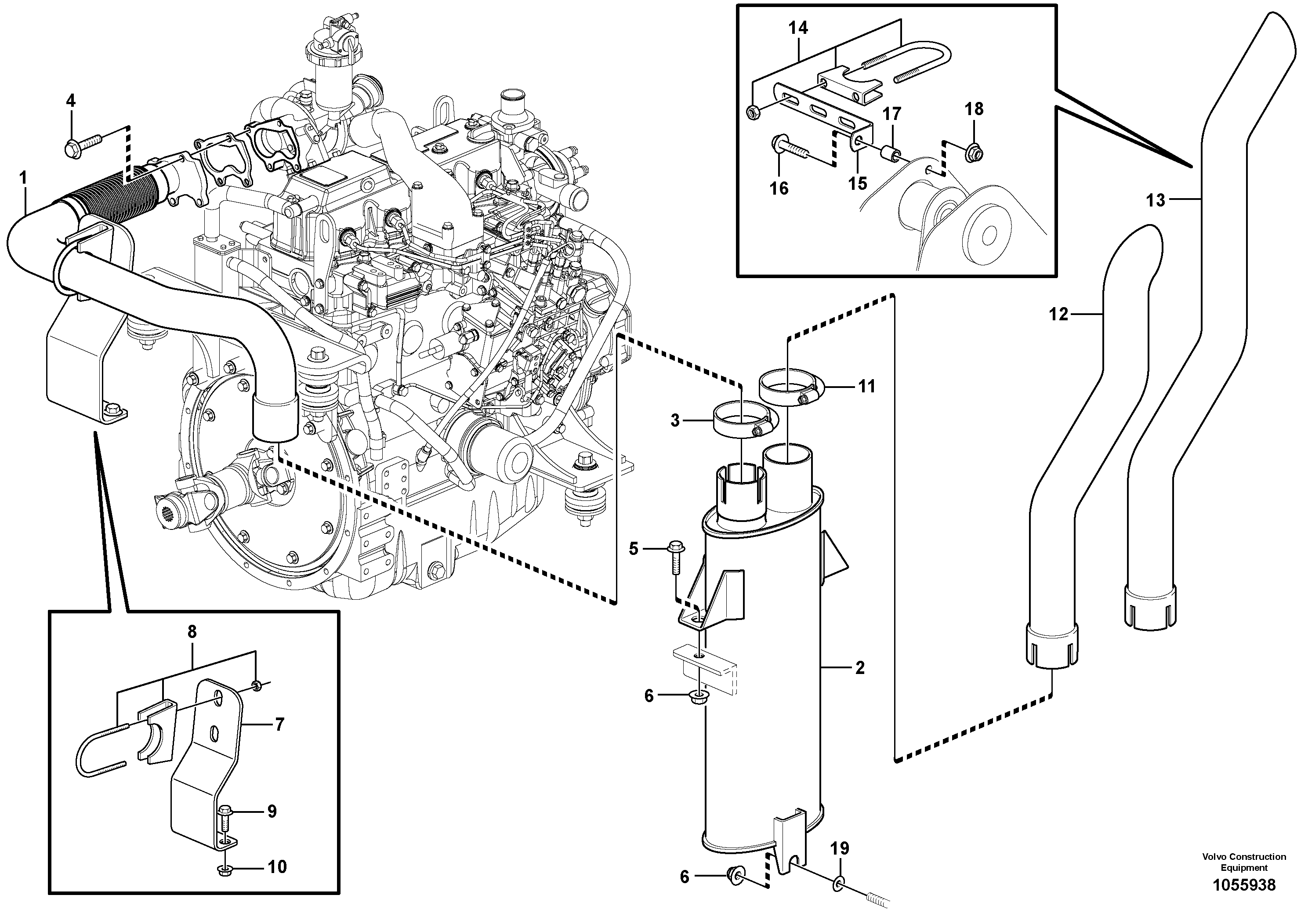 Axle Casing TEL/VOE15411111 VOLVO