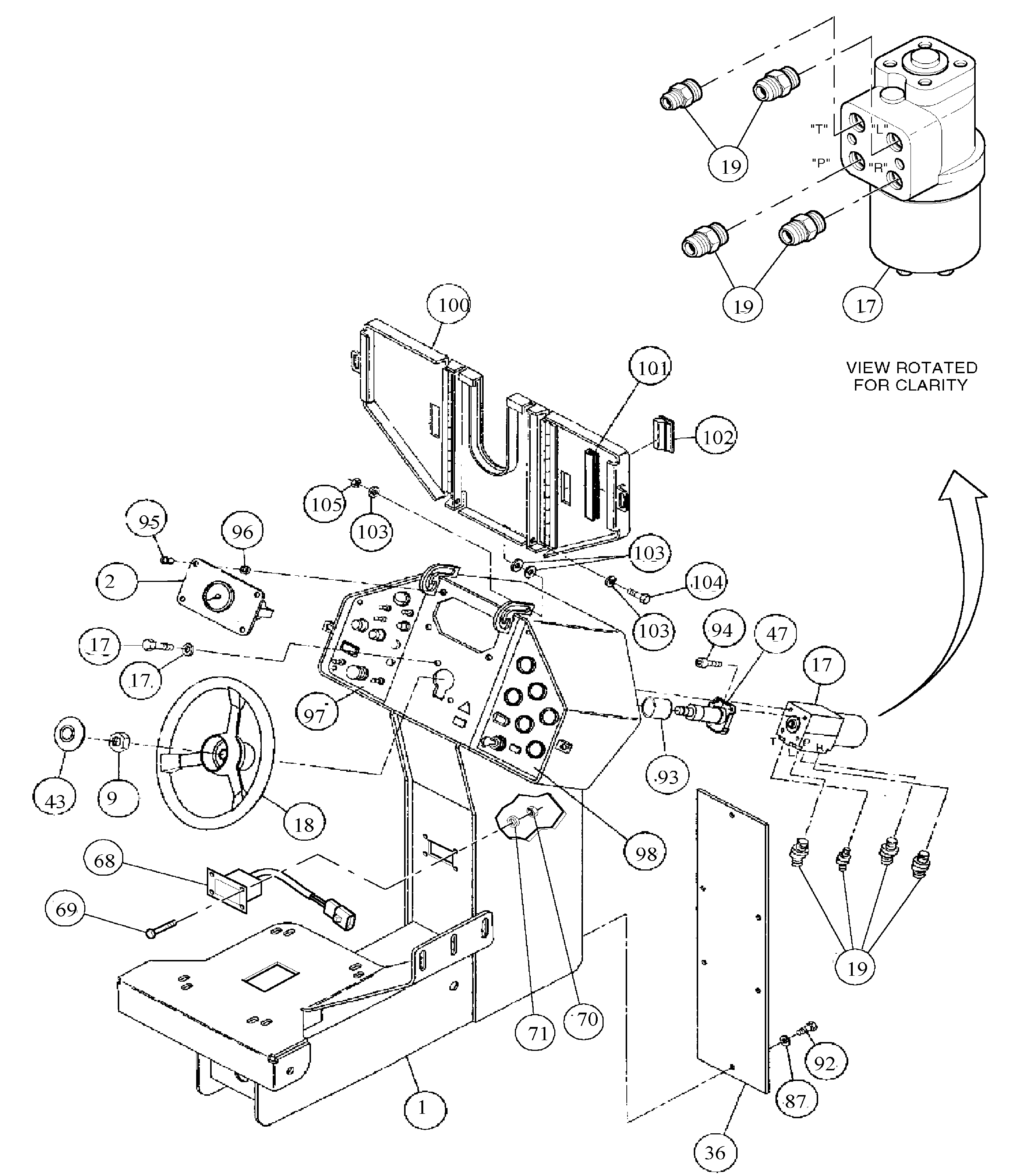 Steer Valve Ass RM13505649 VOLVO