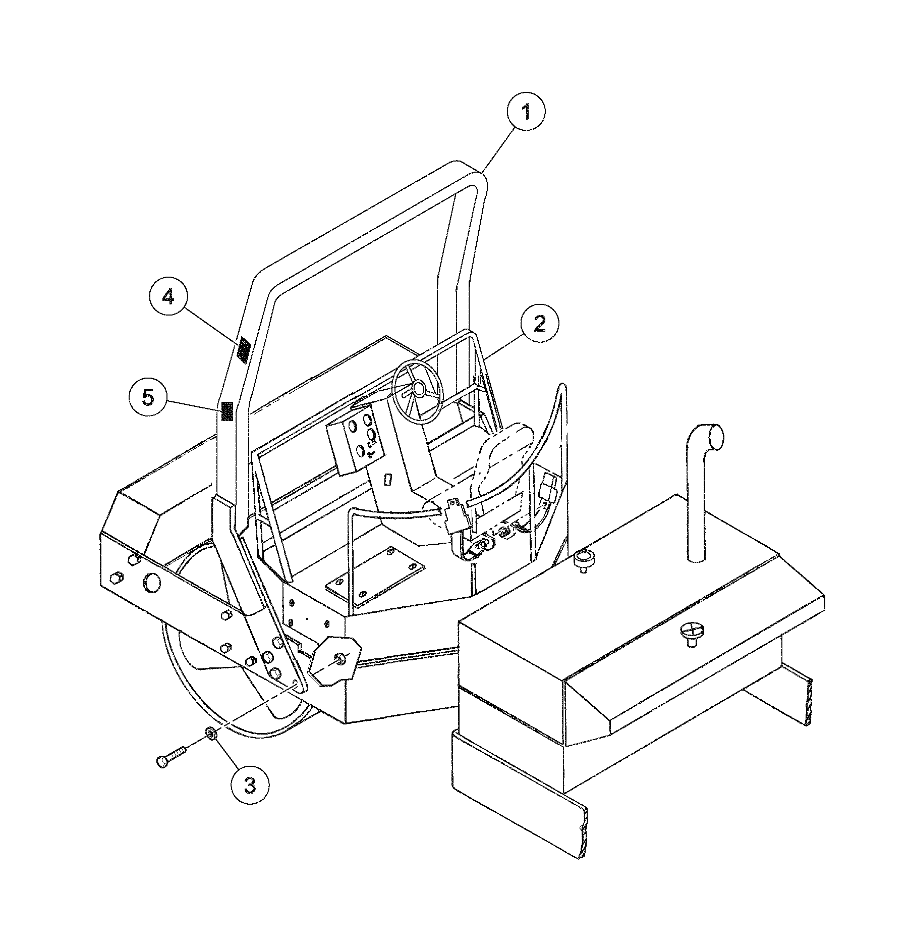 Front Railing W RM13249610 VOLVO