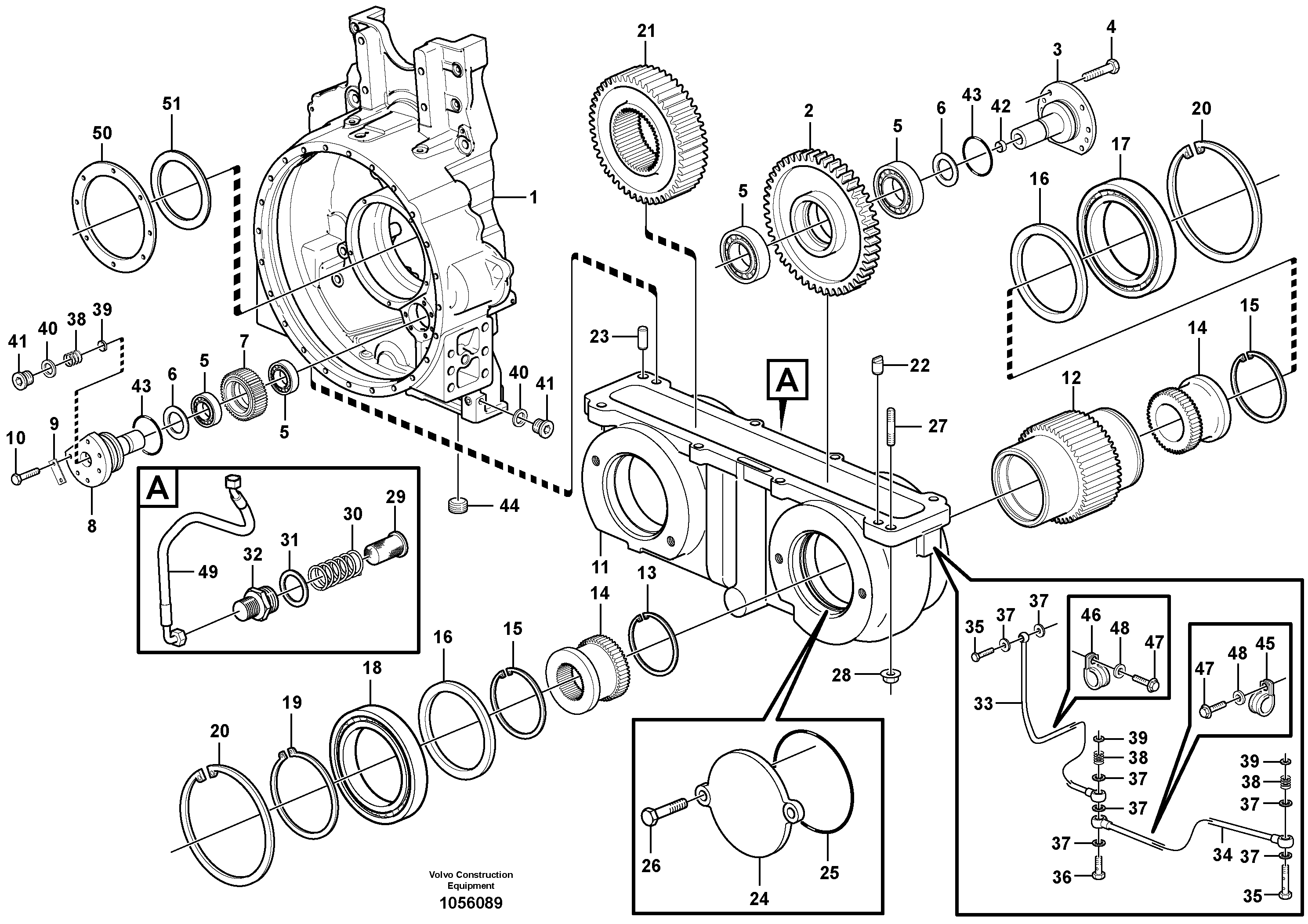 Маслоотражающее кольцо VOE11447017 VOLVO