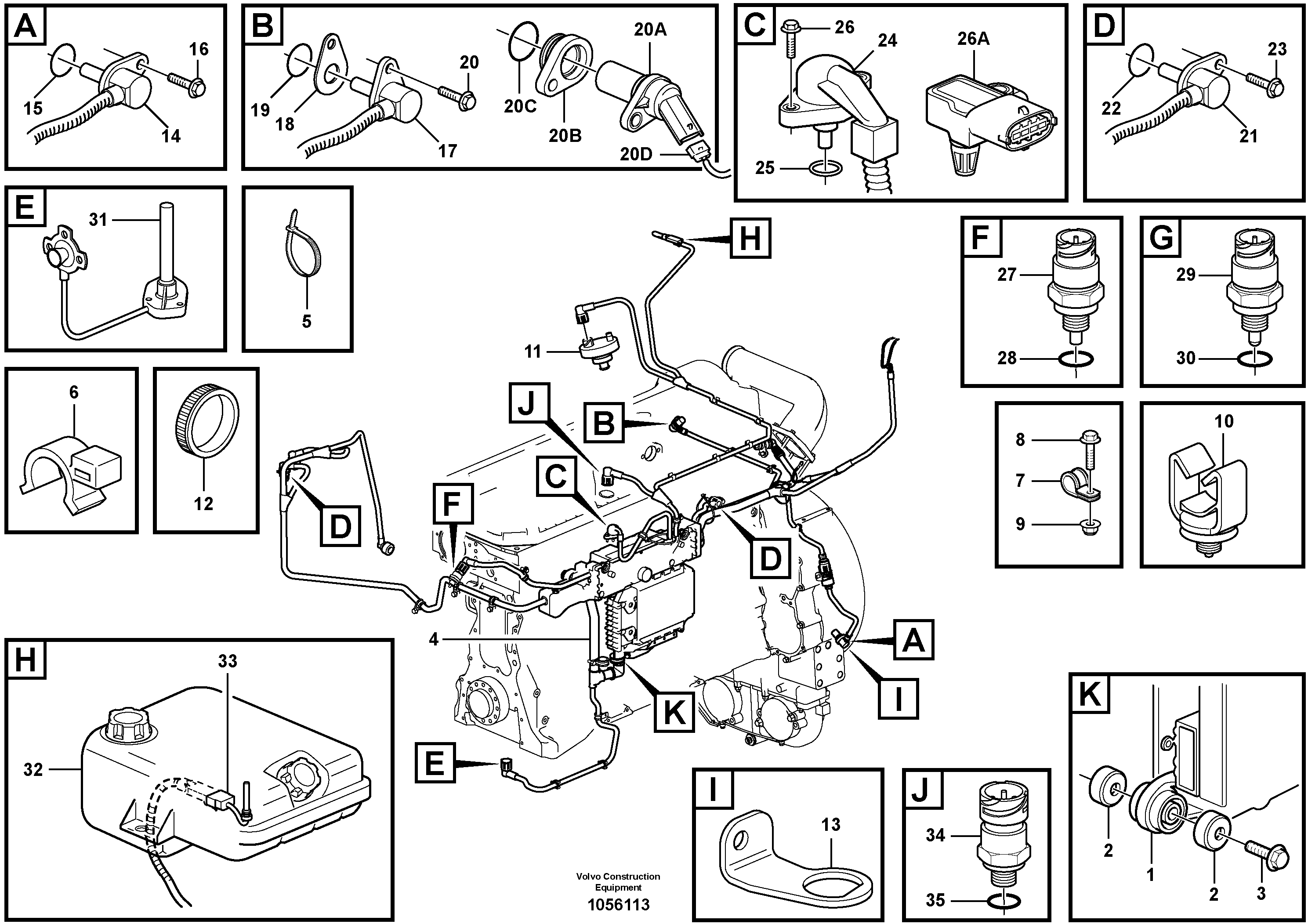 Adapter Kit VOE11129293 VOLVO