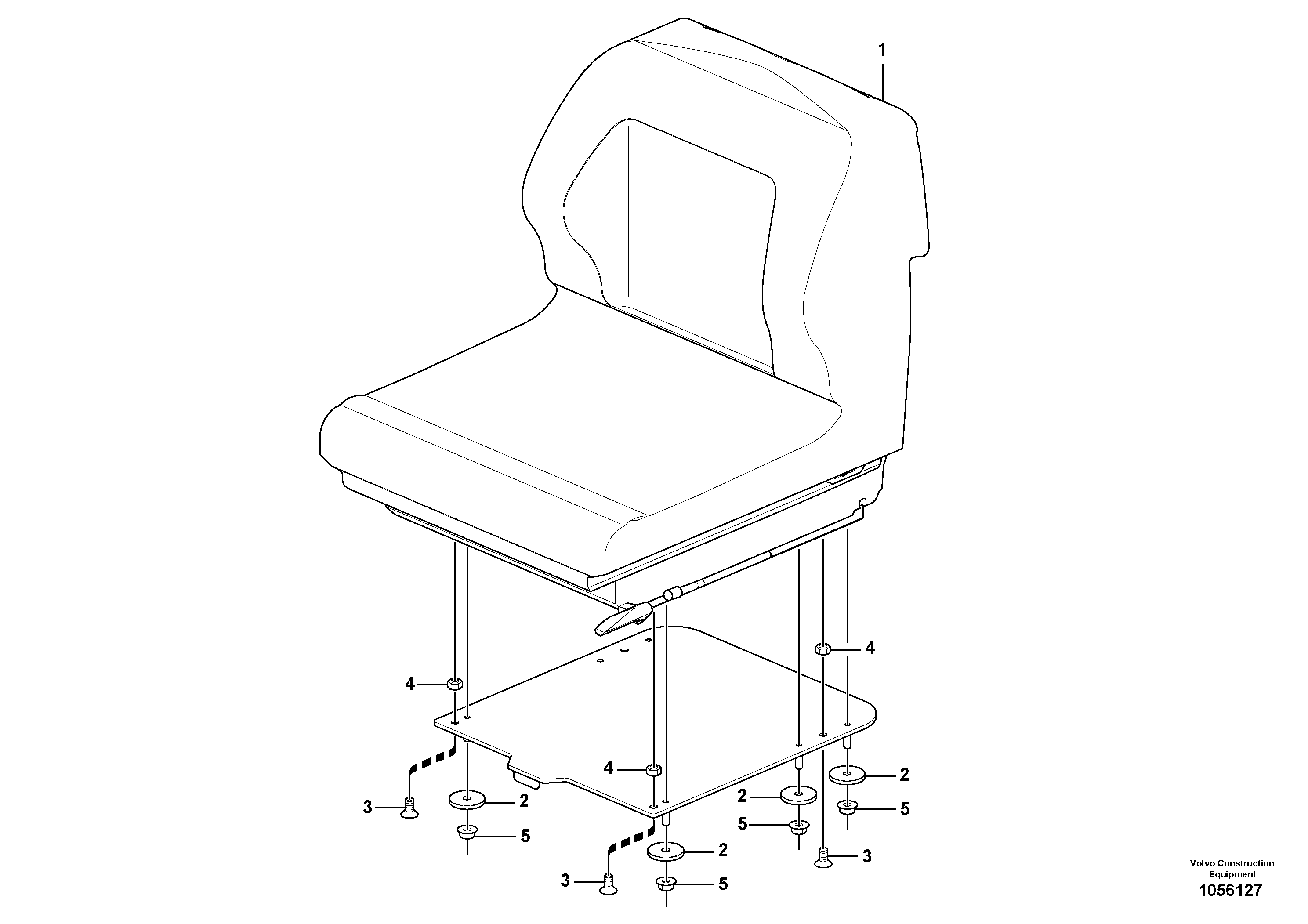 Handling dipper VOE16618180 VOLVO