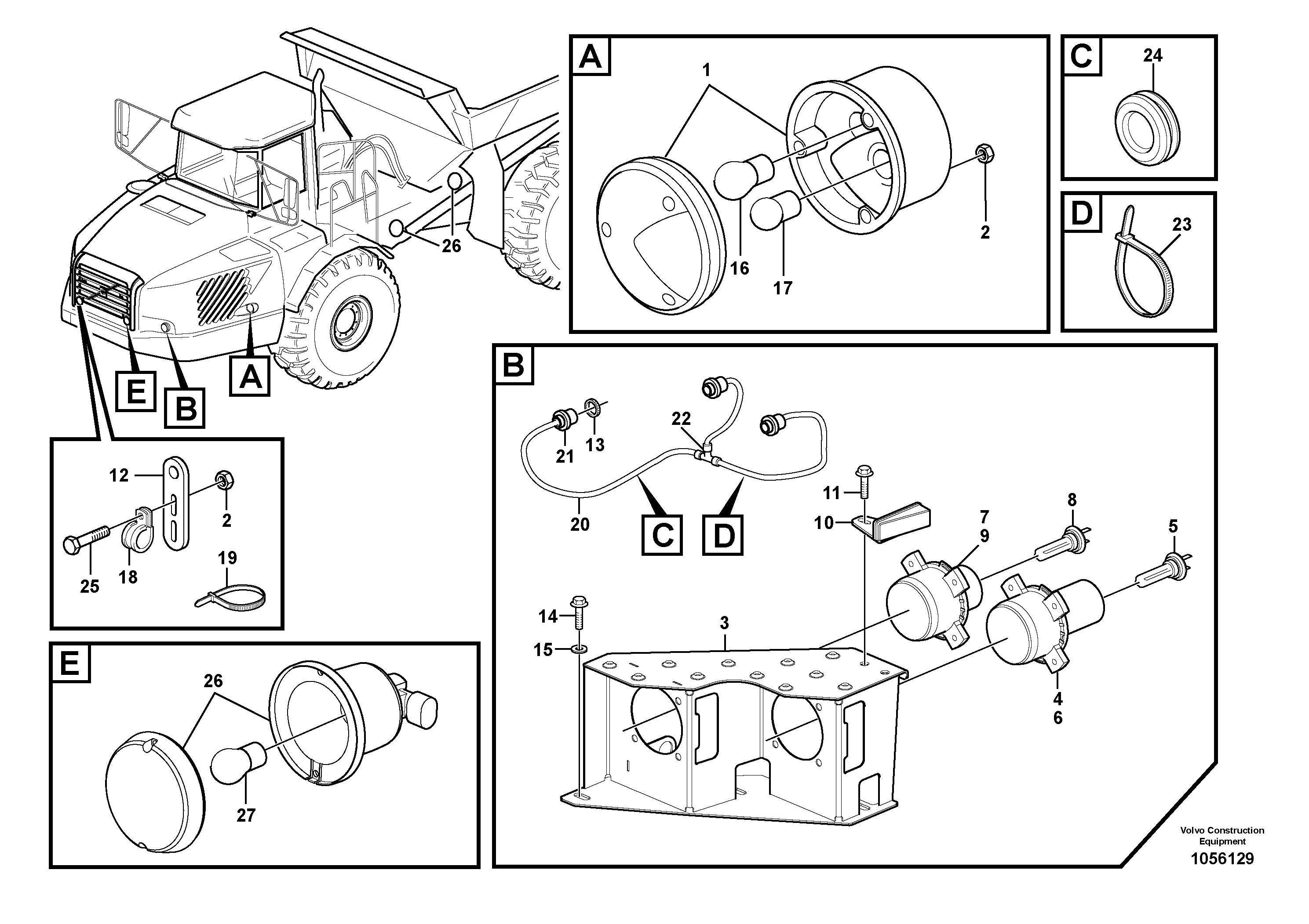 Tray VOE11117853 VOLVO