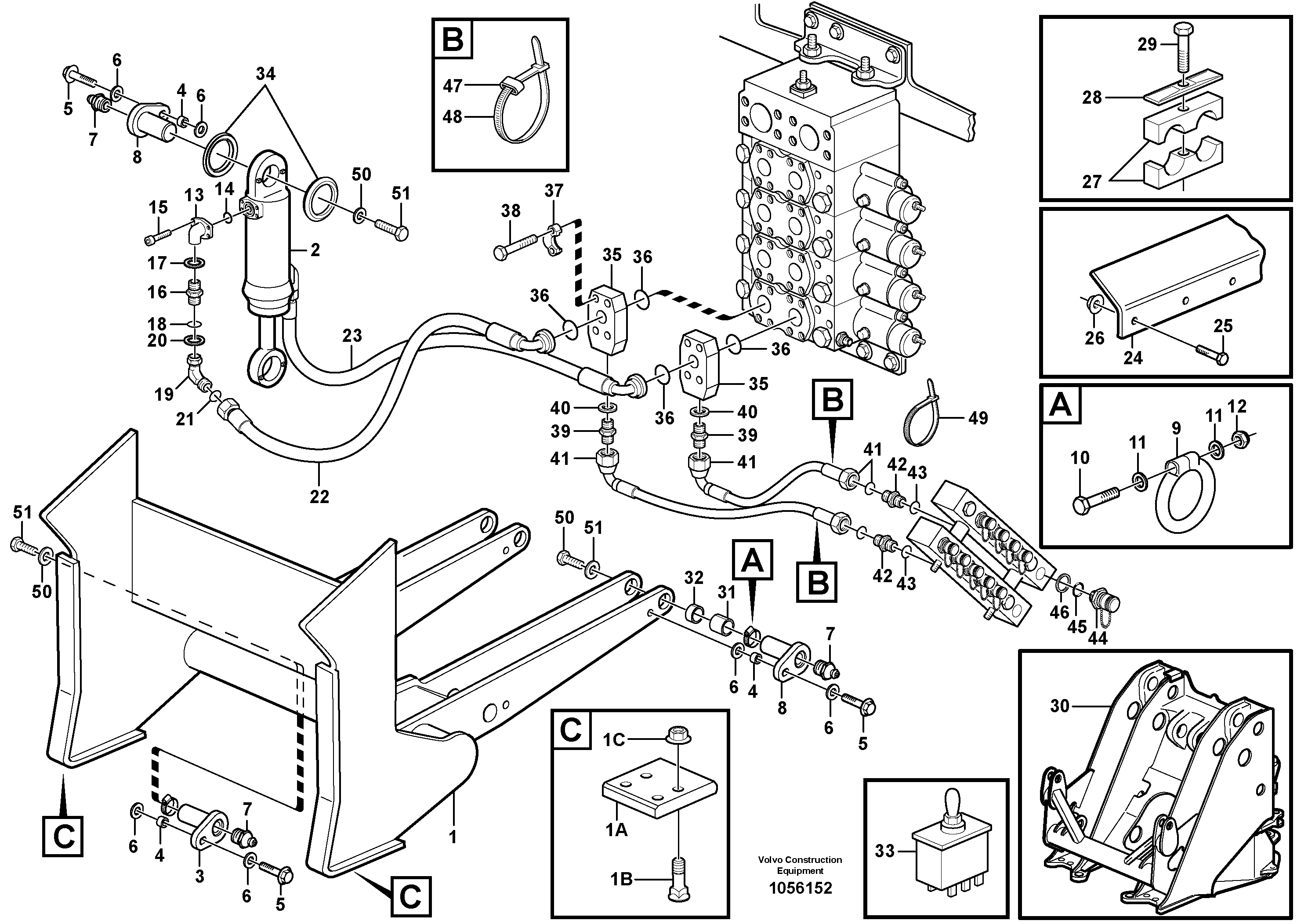 Timing gear casing VOE11180967 VOLVO