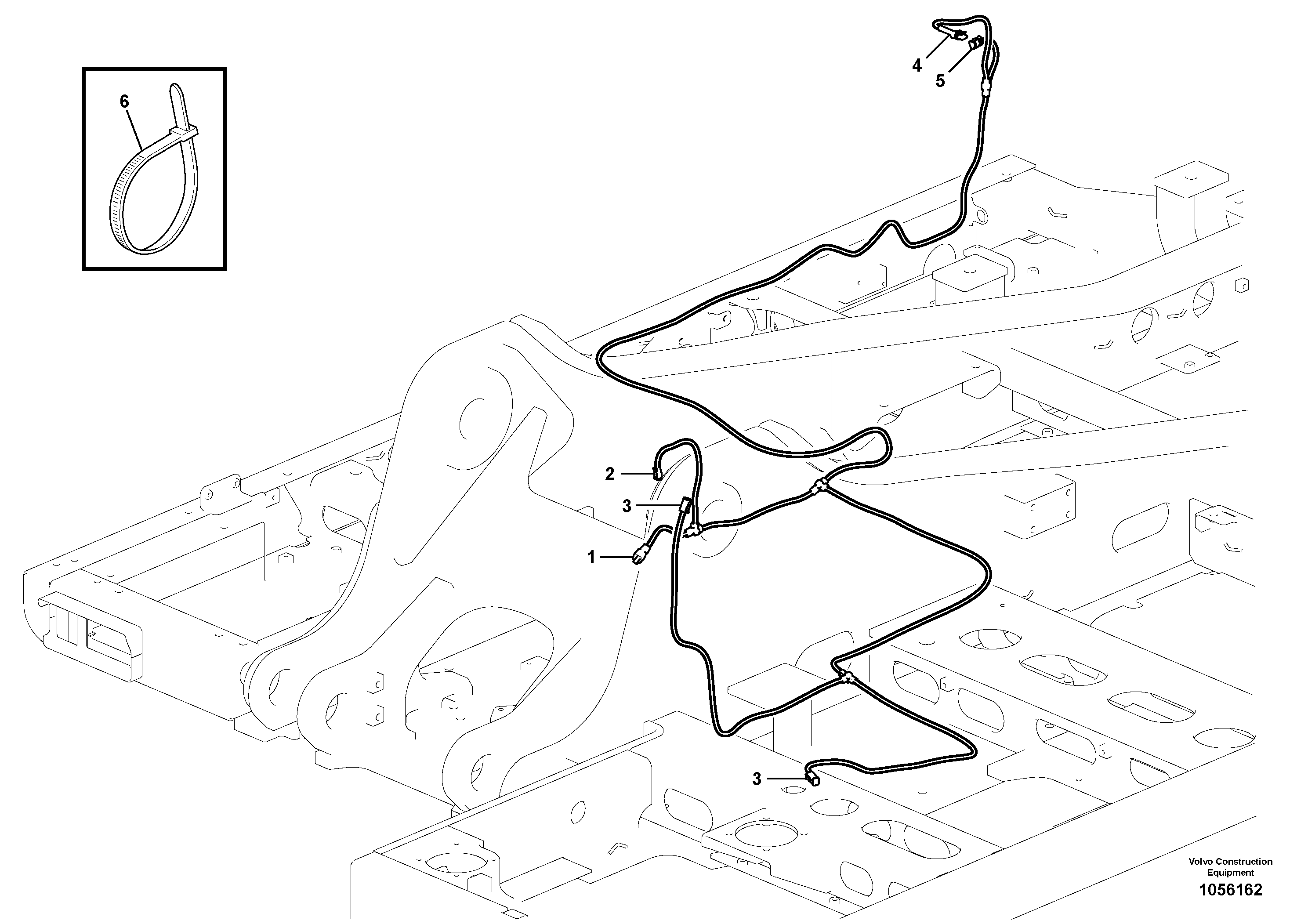 Support Leg VOE14597807 VOLVO