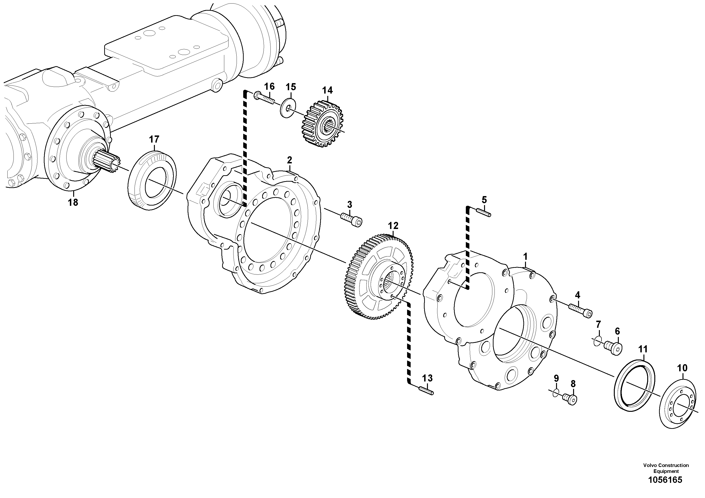 Oil Bath Filter VOE15176775 VOLVO