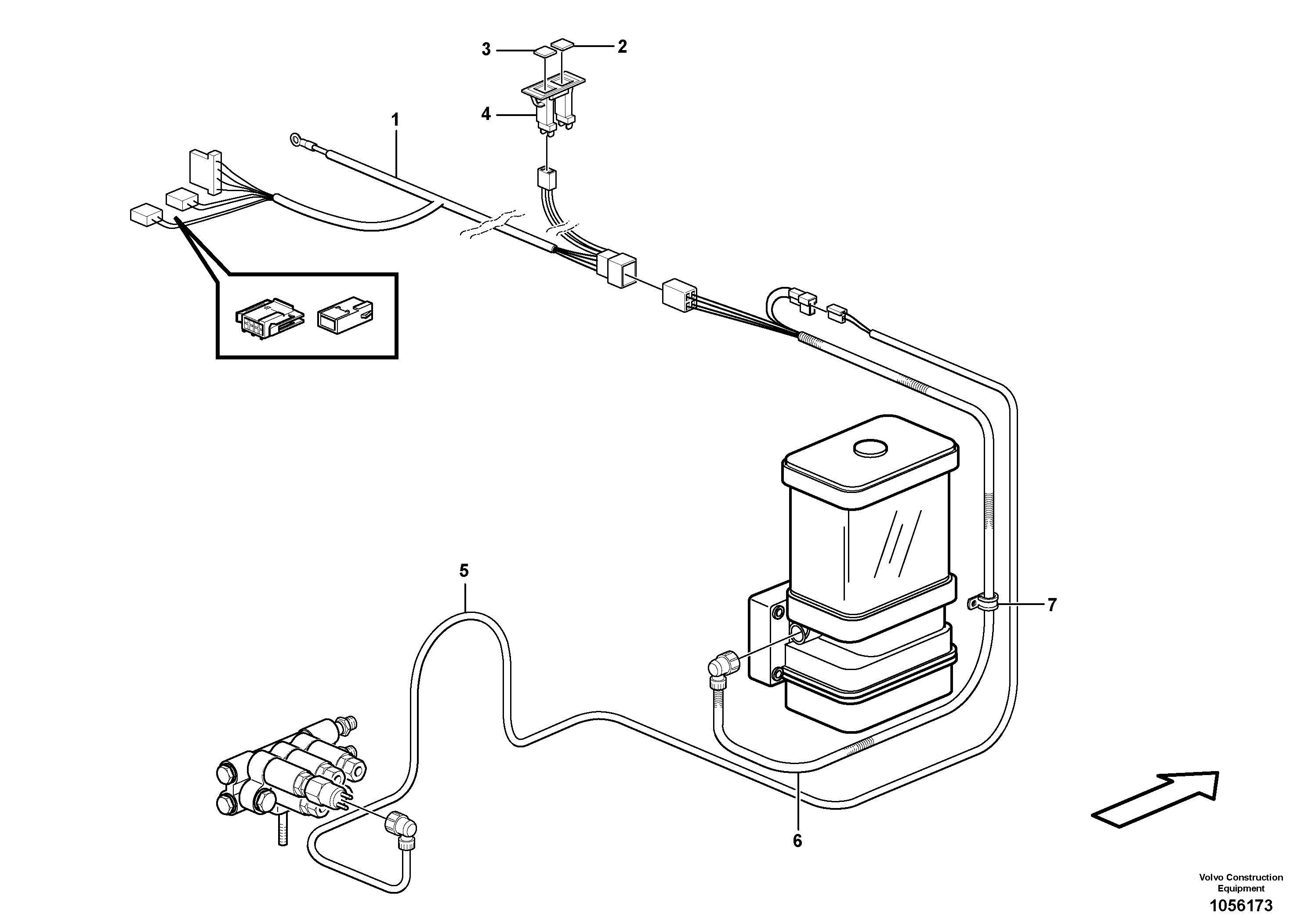 Radio Support VOE15055931 VOLVO