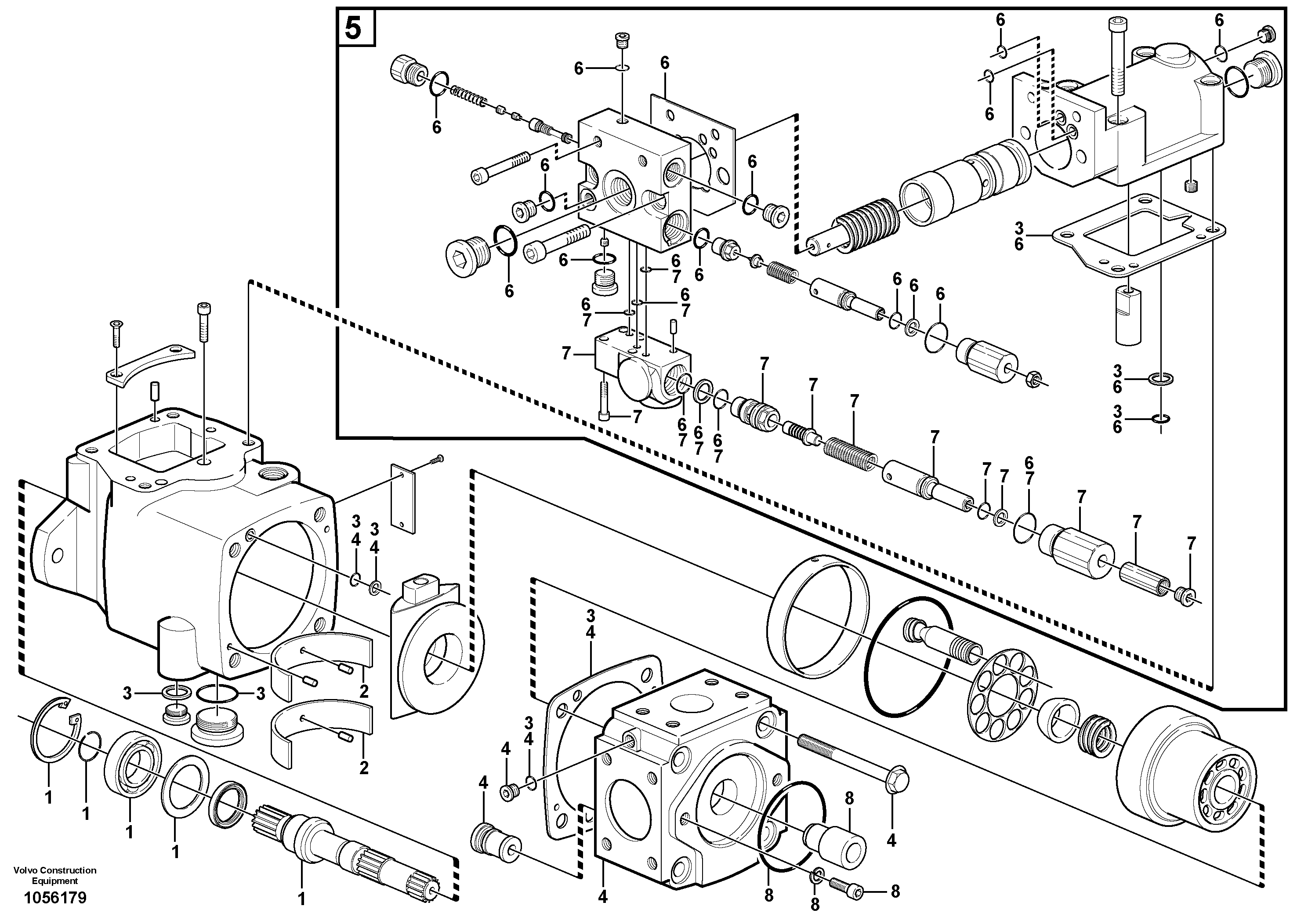 Seal Flange VOE11712781 VOLVO