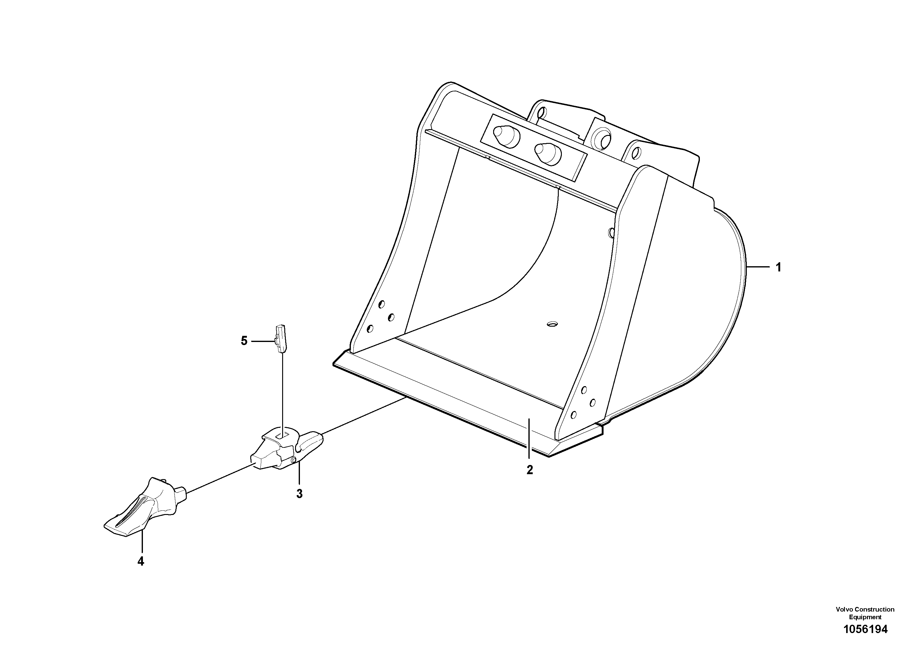 Door,tank pumps RM/VOE15604556 VOLVO