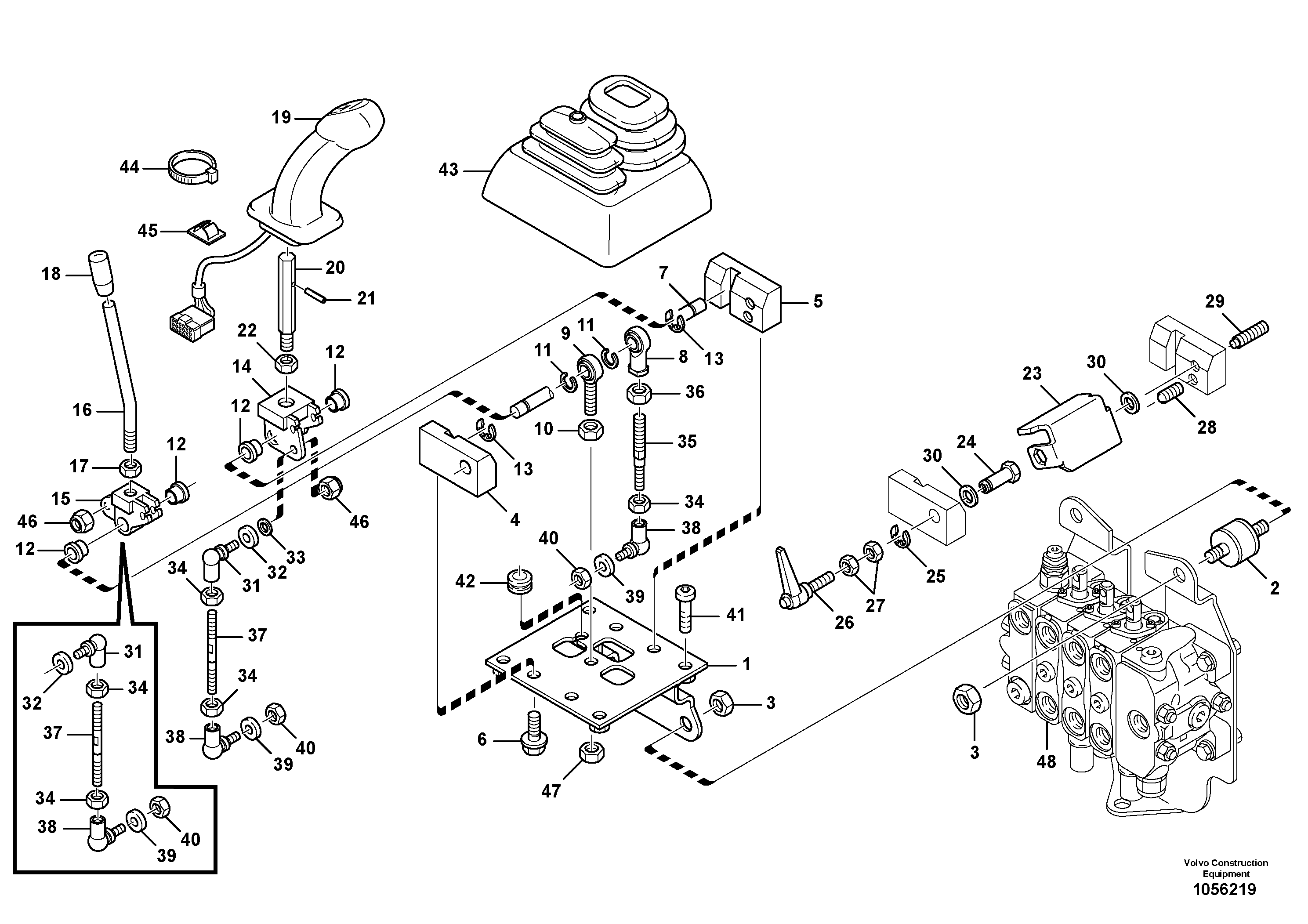 Valve Piston VOE990979 VOLVO