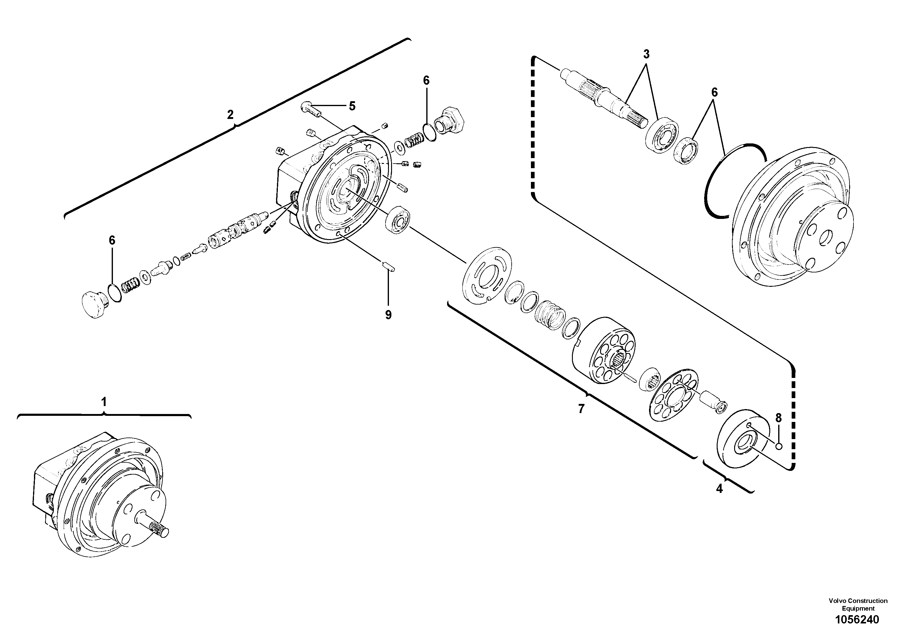 R Window Wiper VOE15175949 VOLVO