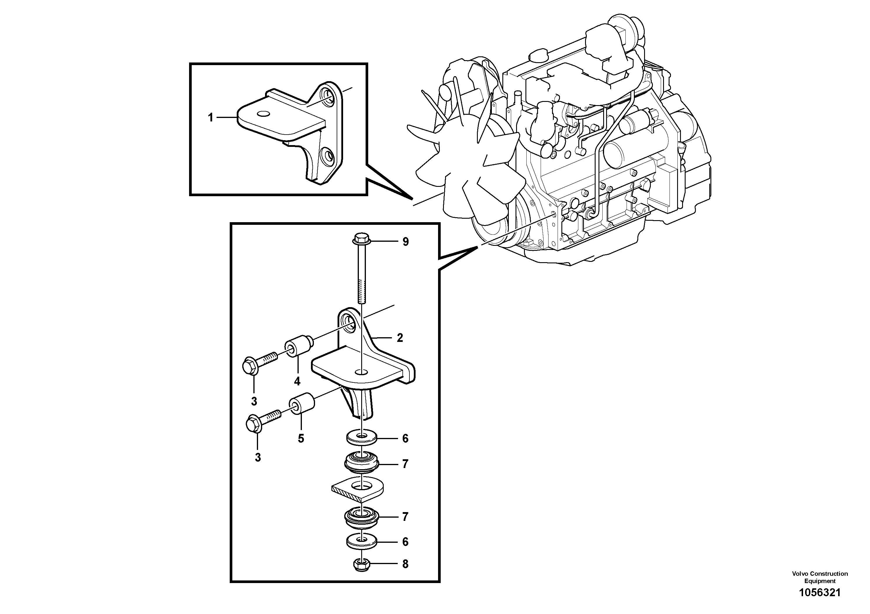 Digging Arm VOE15605372 VOLVO
