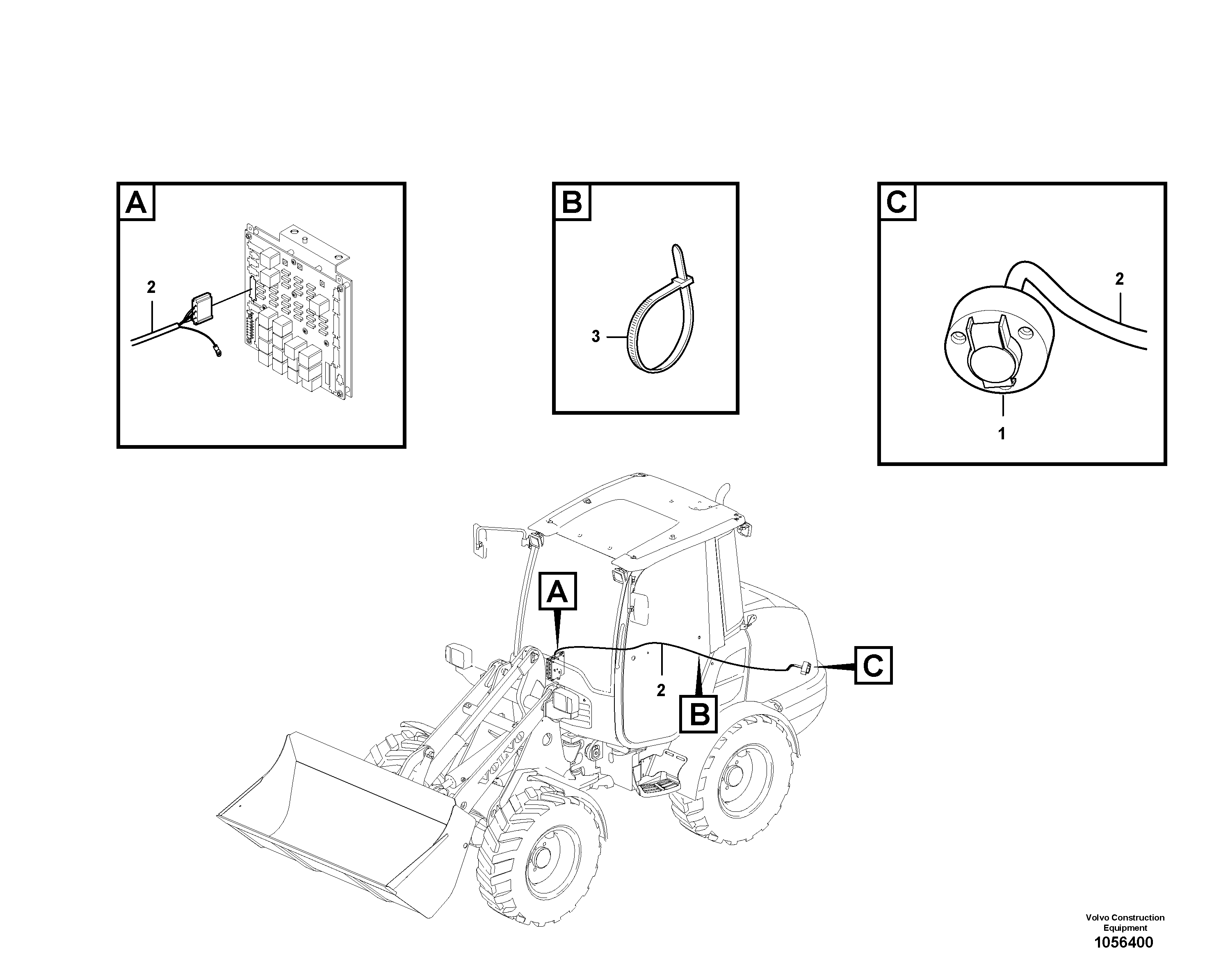 Electrical Cabl VOE11307842 VOLVO