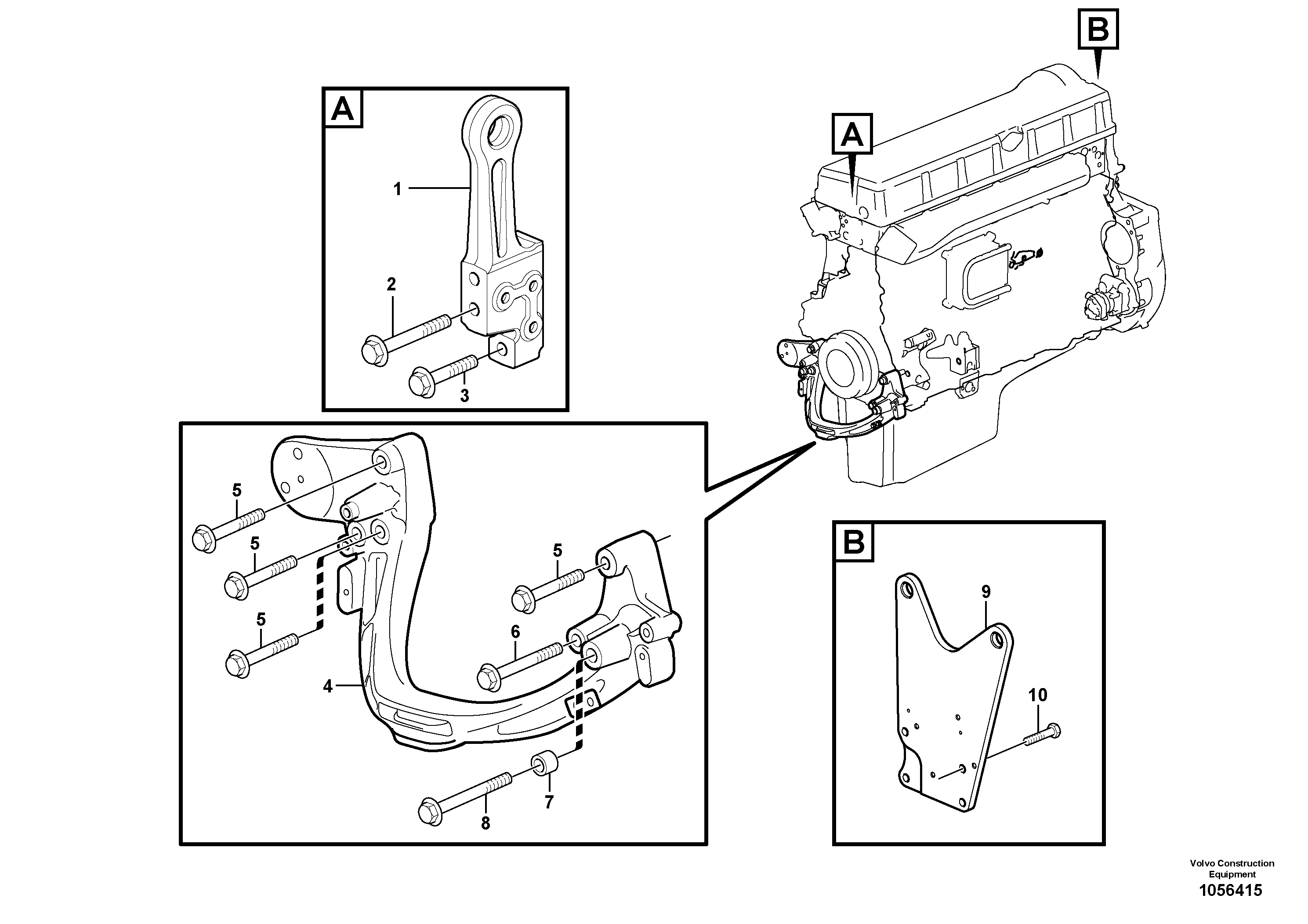 Bracket VOE15000630 VOLVO