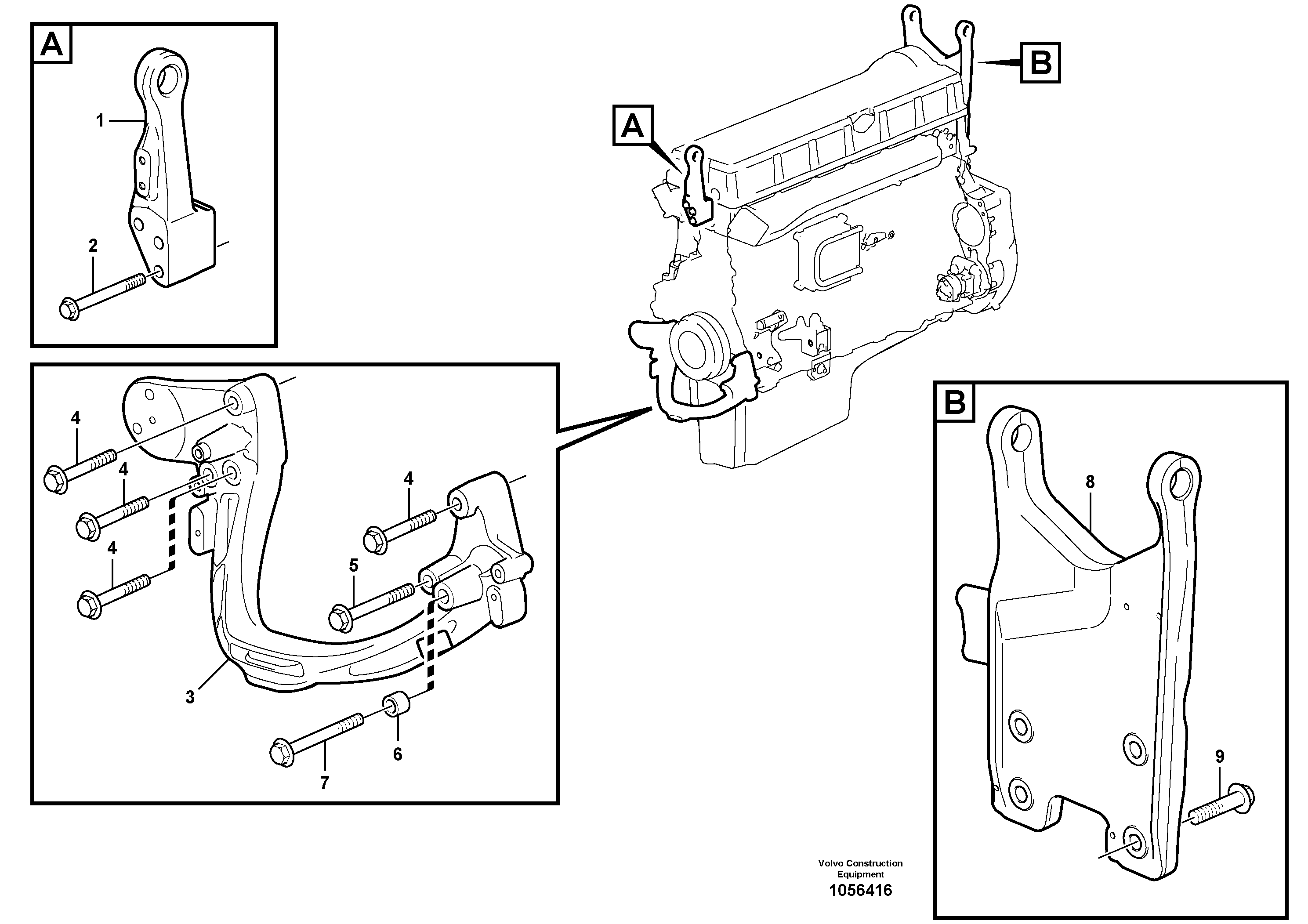 Transport Lock VOE15153809 VOLVO