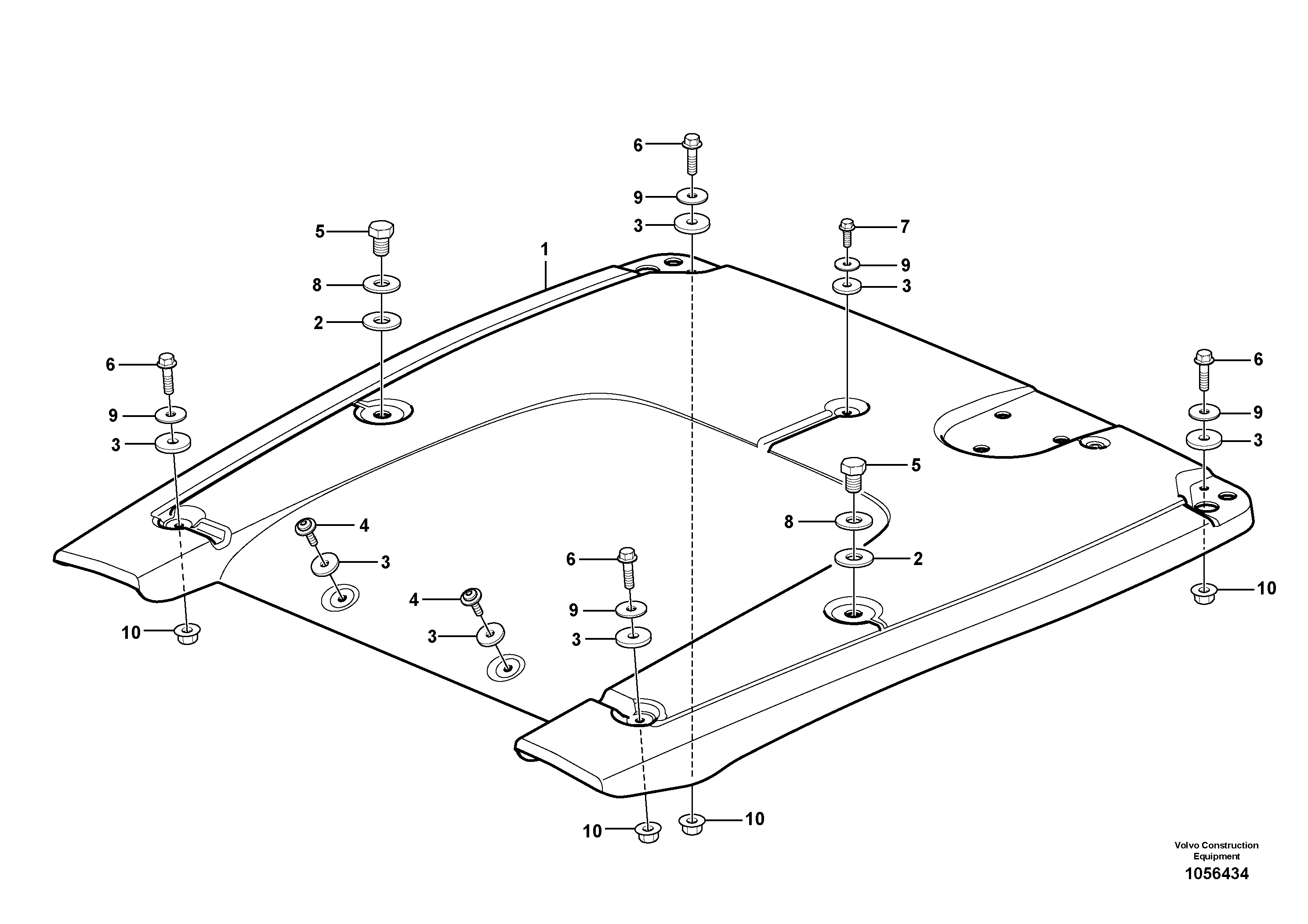 Six Point Socket Screw VOE994804 VOLVO