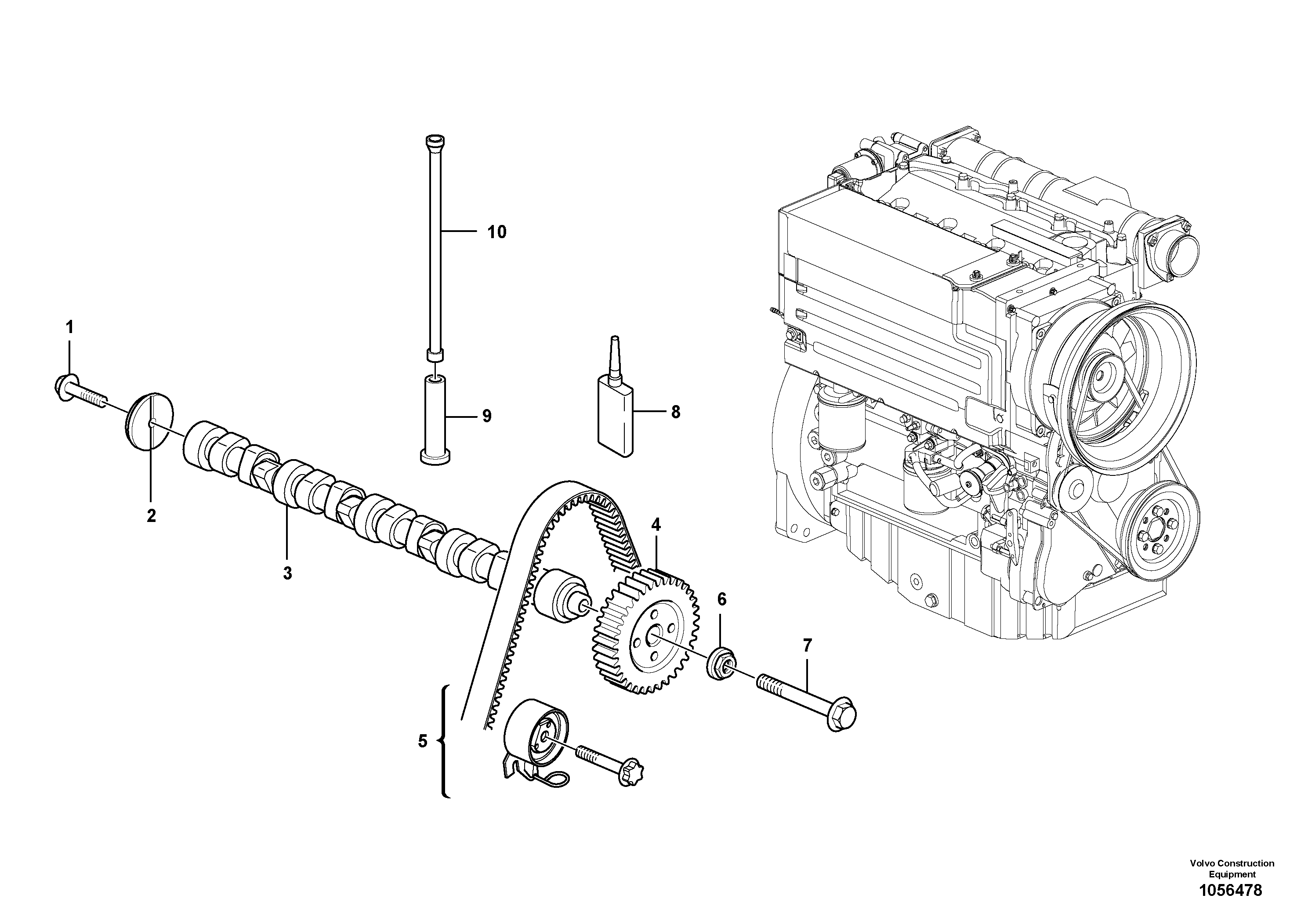 Reading Lamp VOE17256978 VOLVO