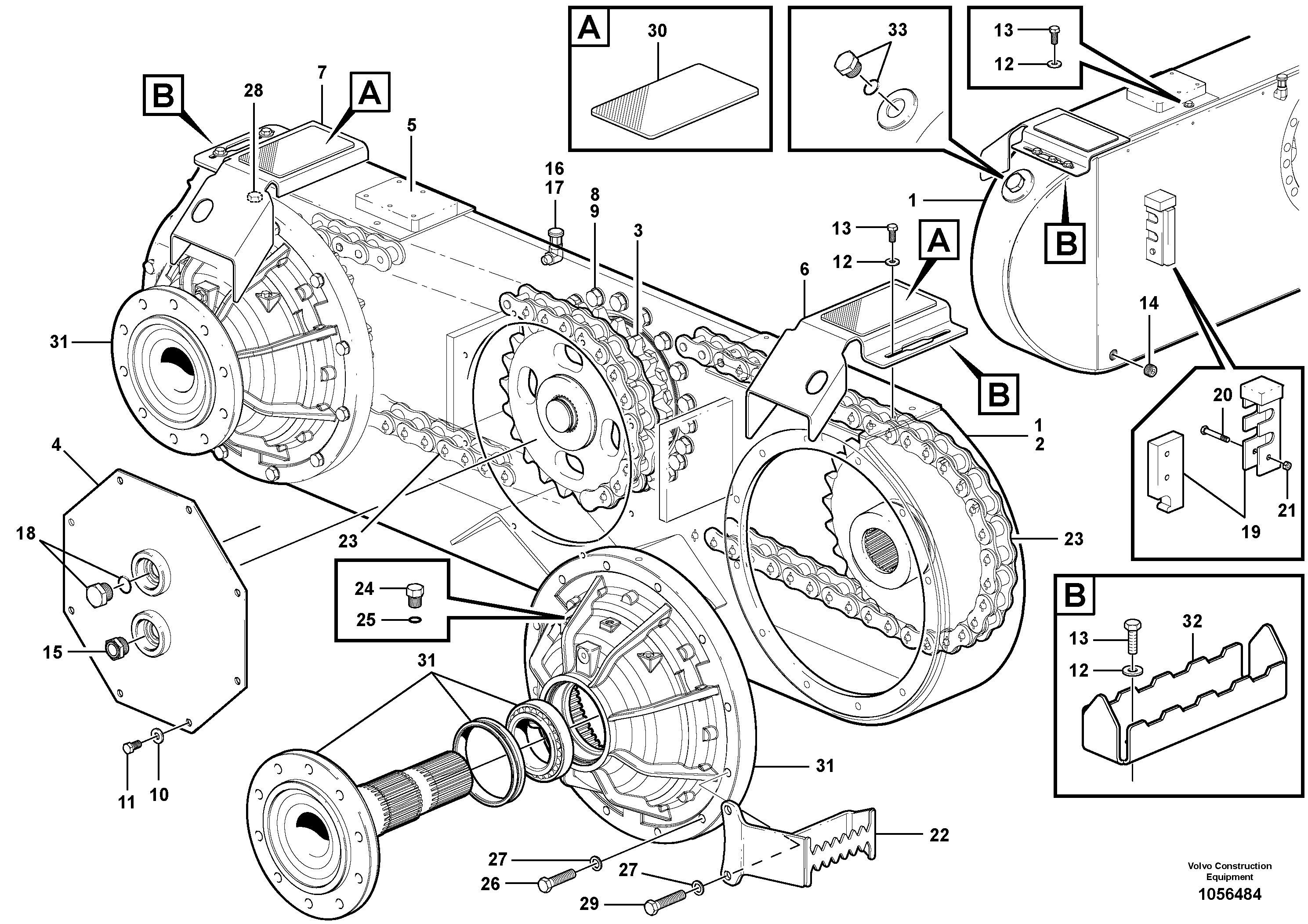 Shutter, middle VOE15419752 VOLVO