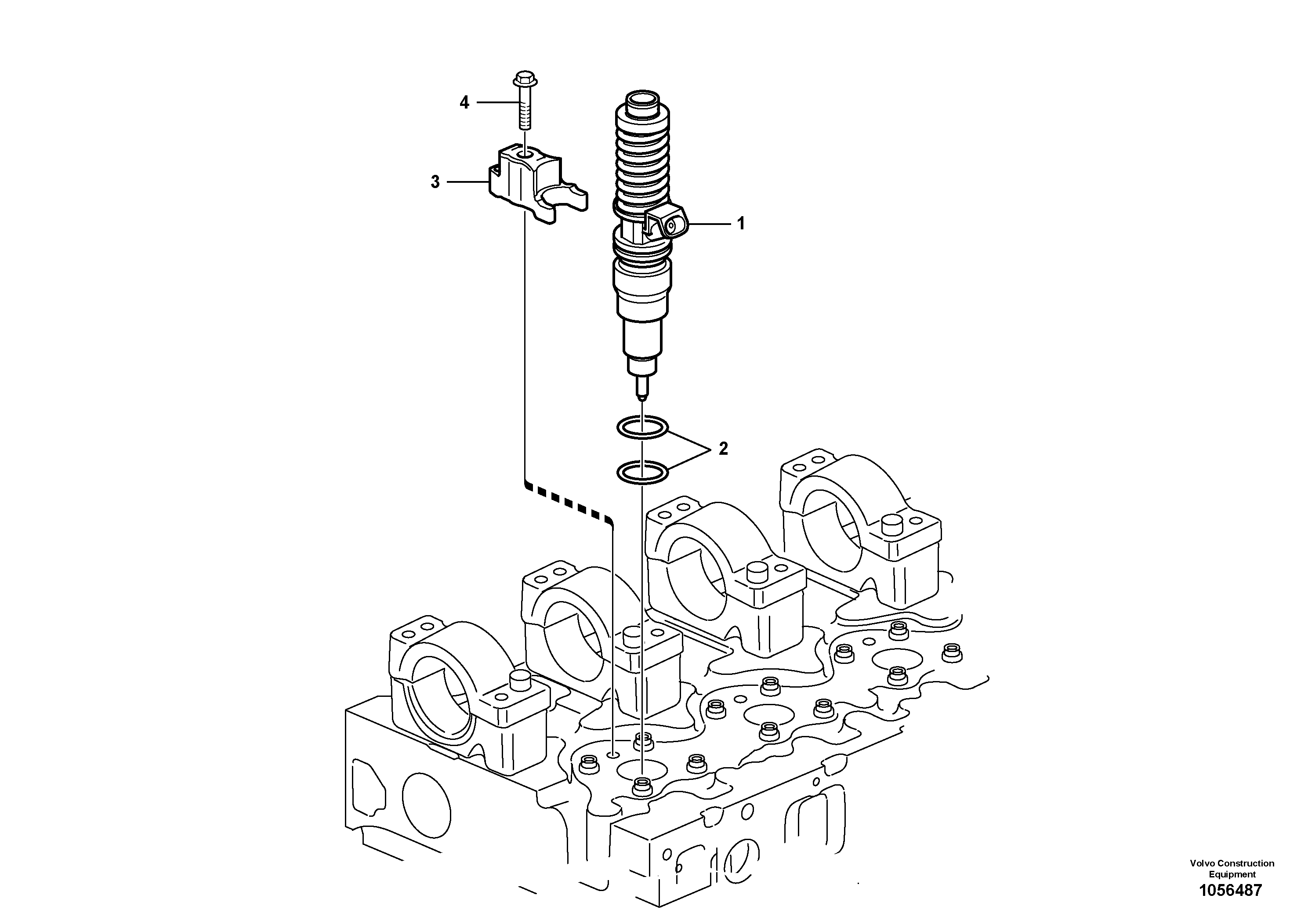 Cylinder Block VOE20520310 VOLVO