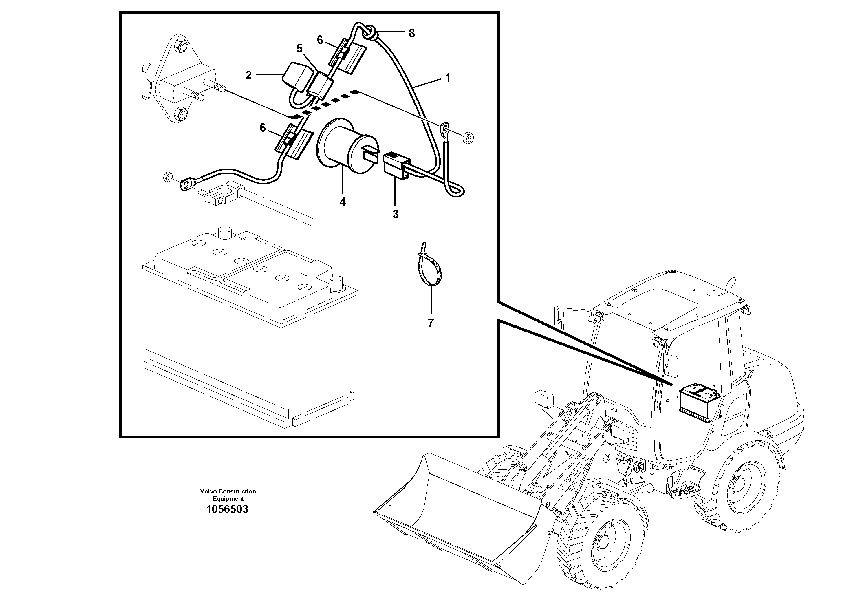 Extra Bunk VOE15202764 VOLVO