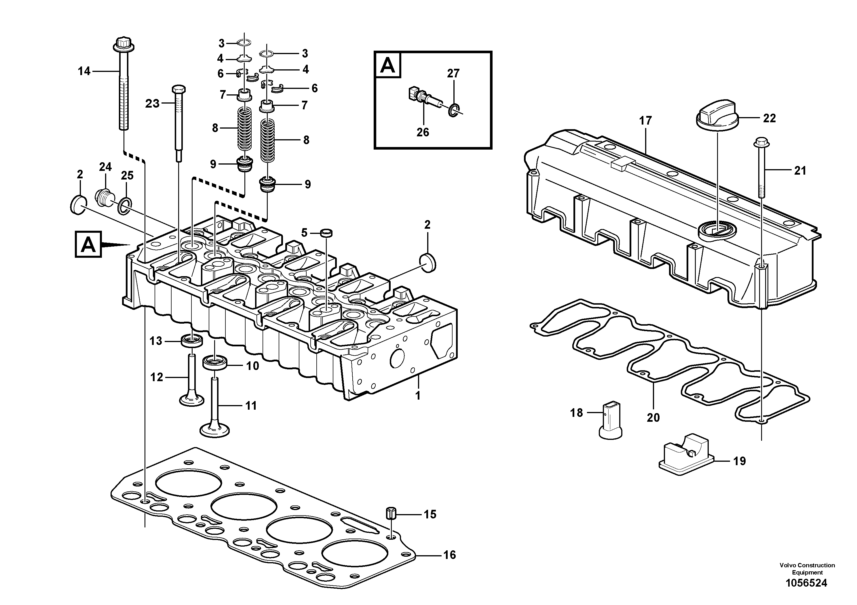Cprsr Bracket VOE21026496 VOLVO