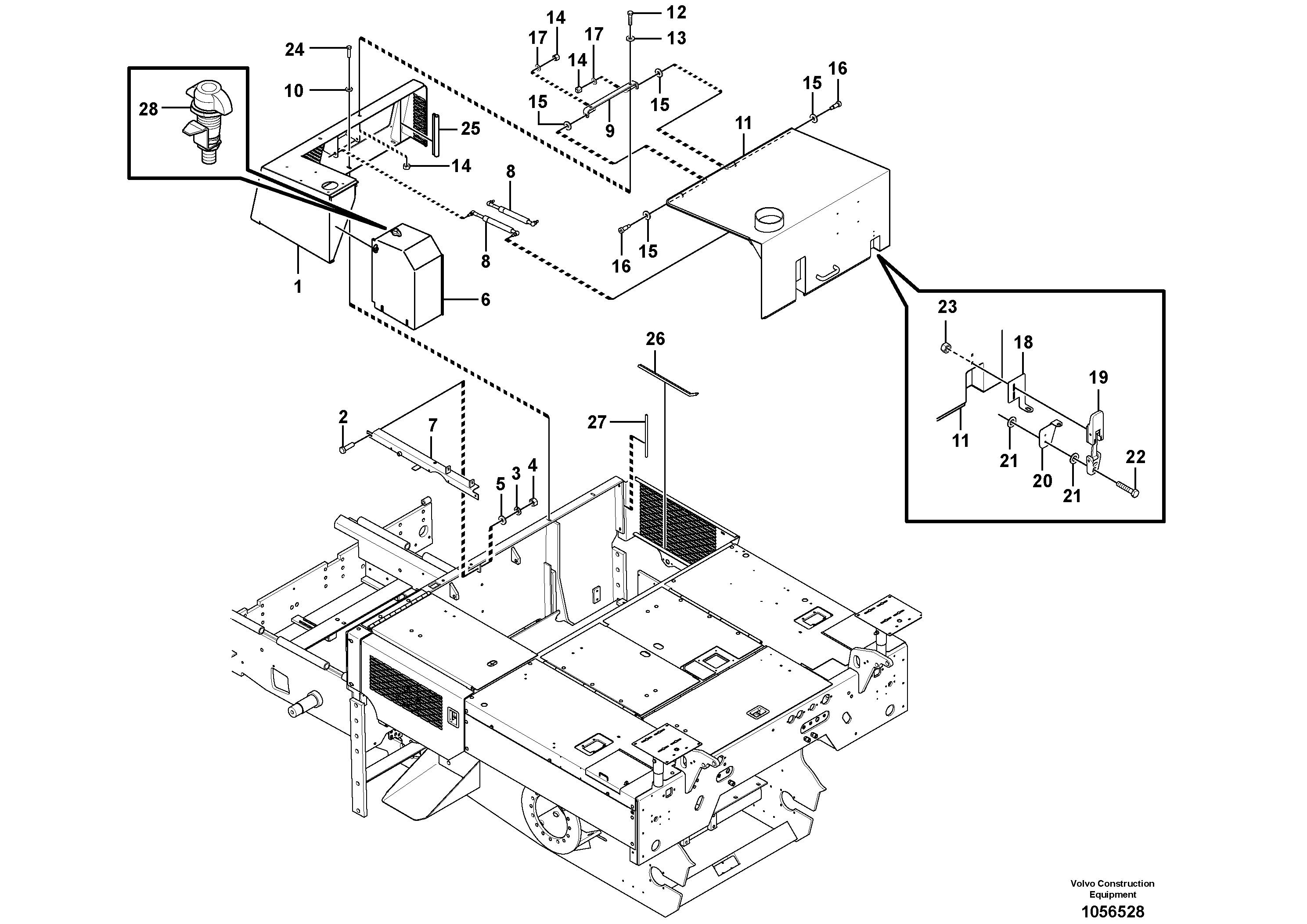 Rec.housing RM46648952 VOLVO