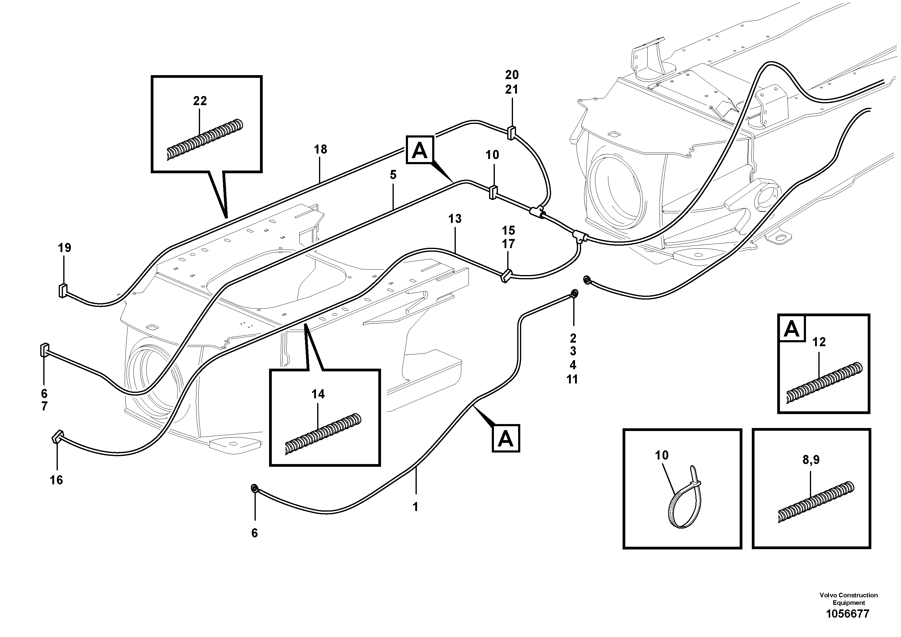 Radio Support VOE15124339 VOLVO