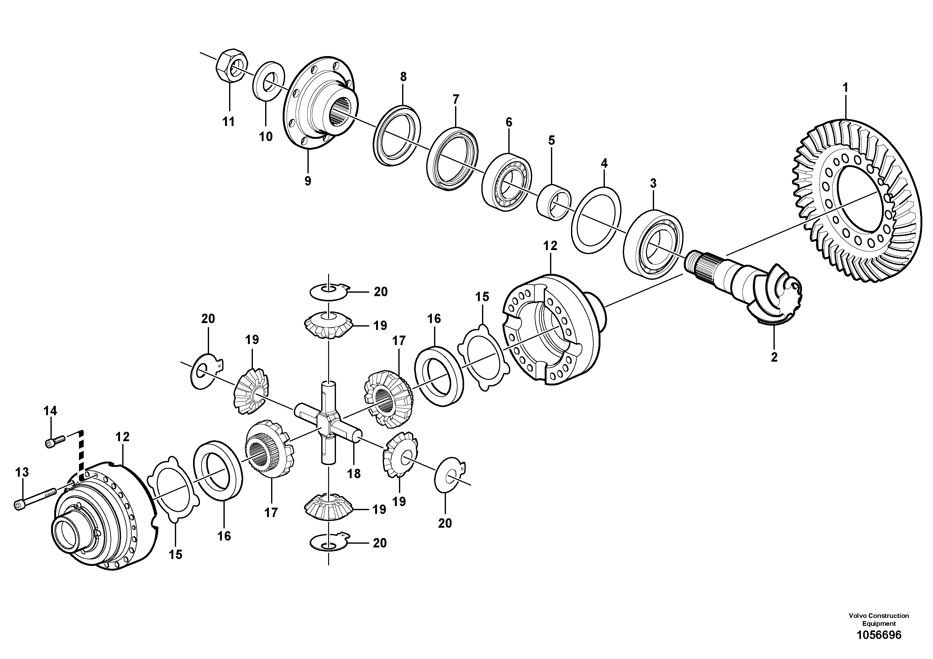 Slide Ring VOE17219482 VOLVO
