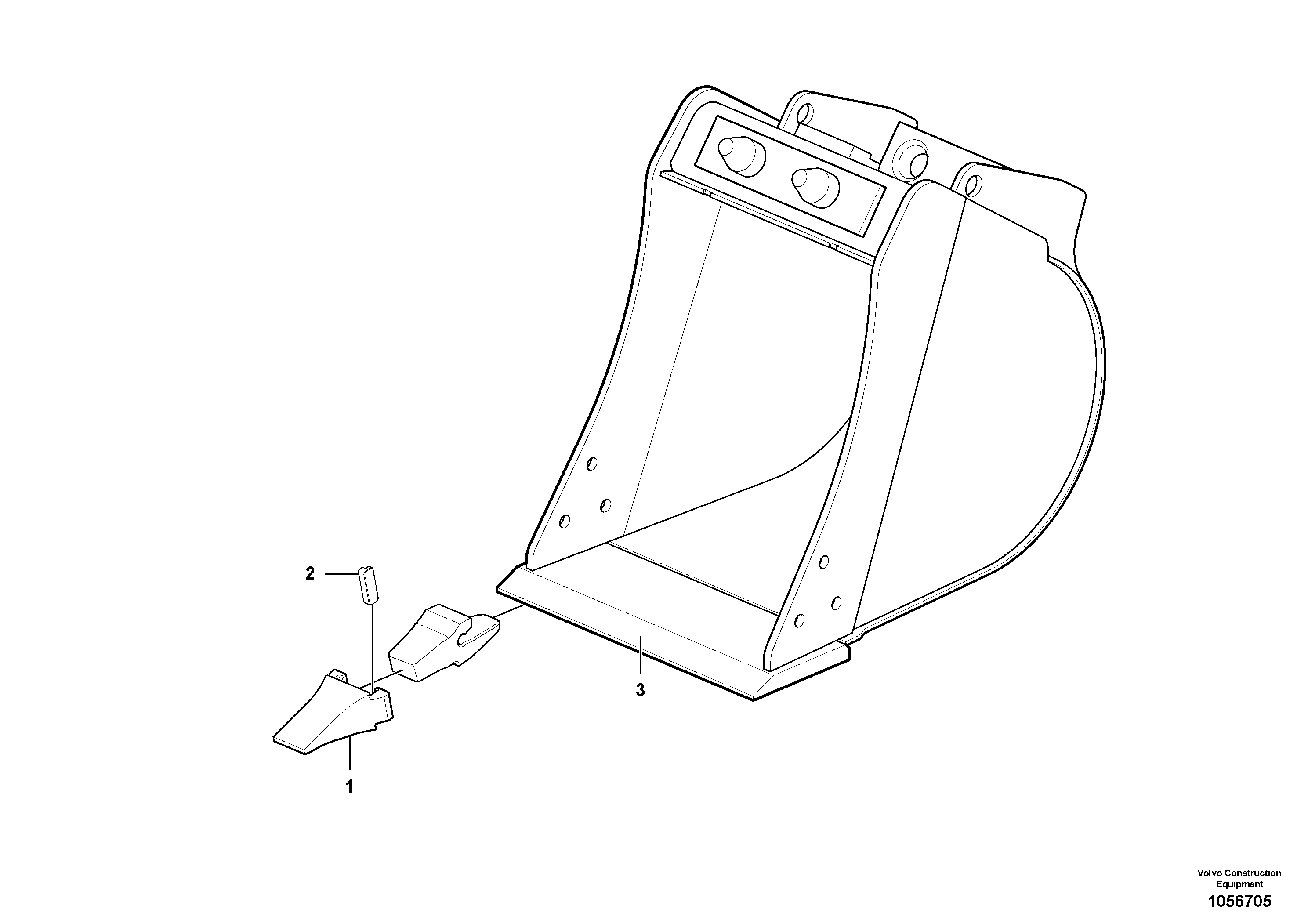 Bucket VOE15609652 VOLVO