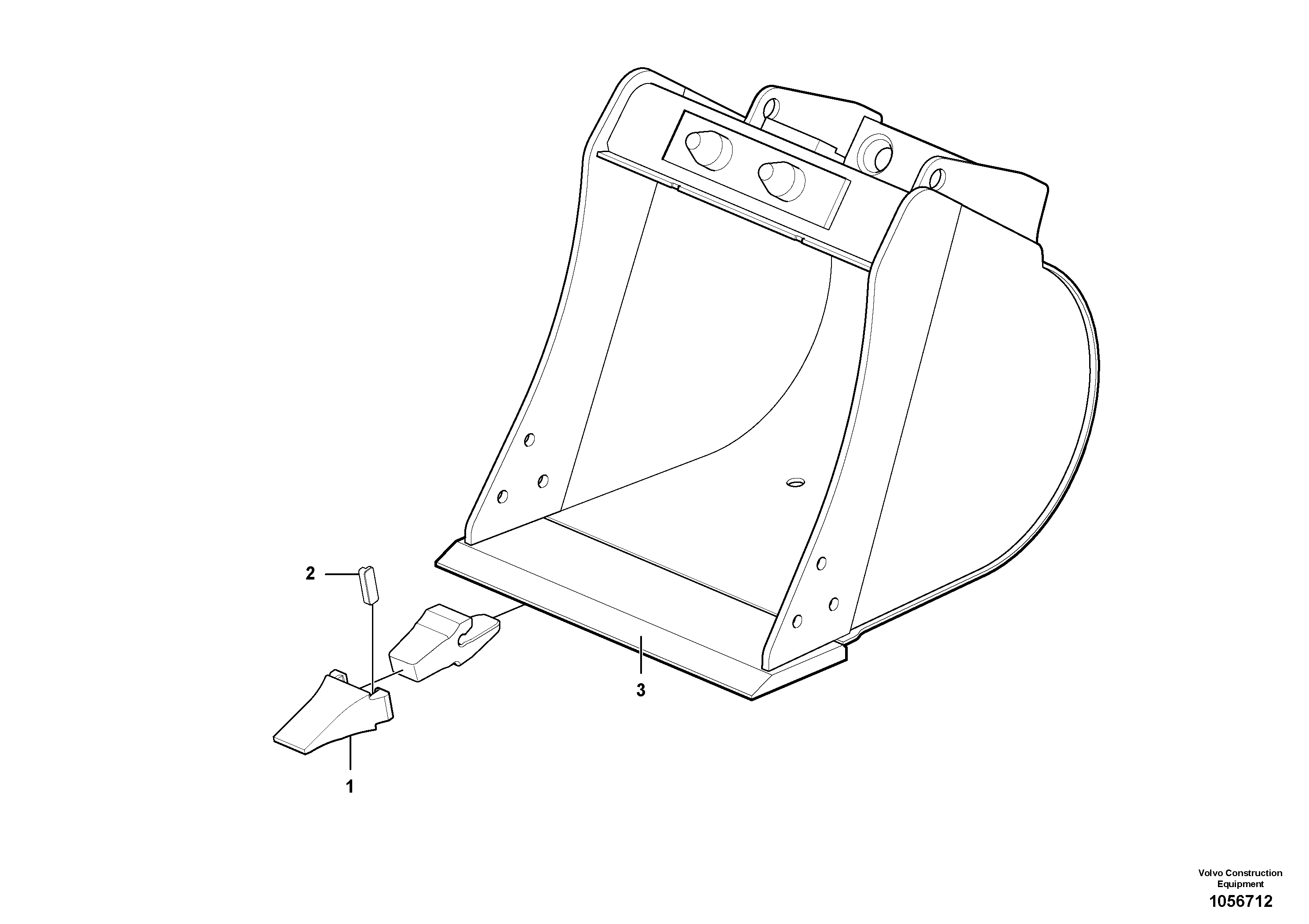 Bucket VOE15609658 VOLVO