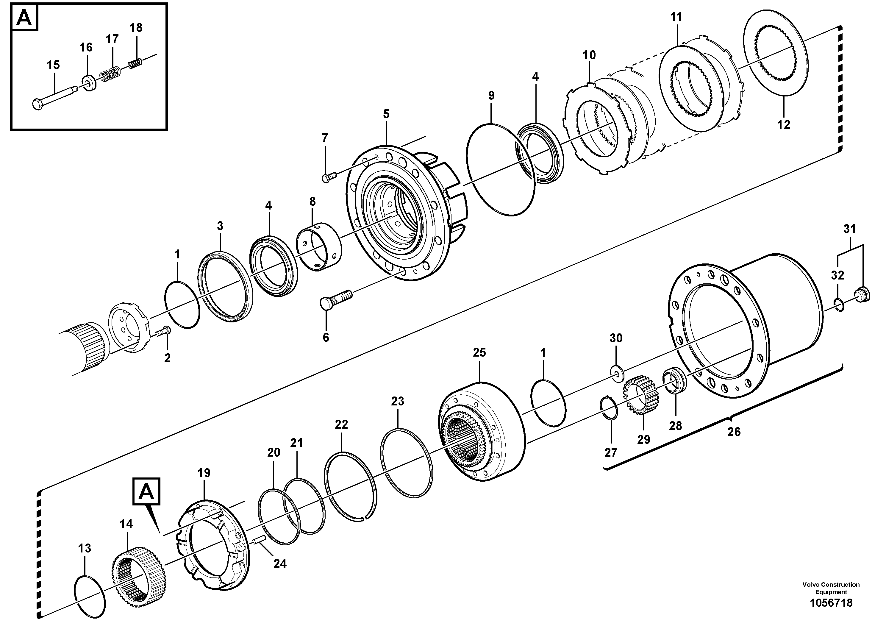 Nose Part VOE17277903 VOLVO